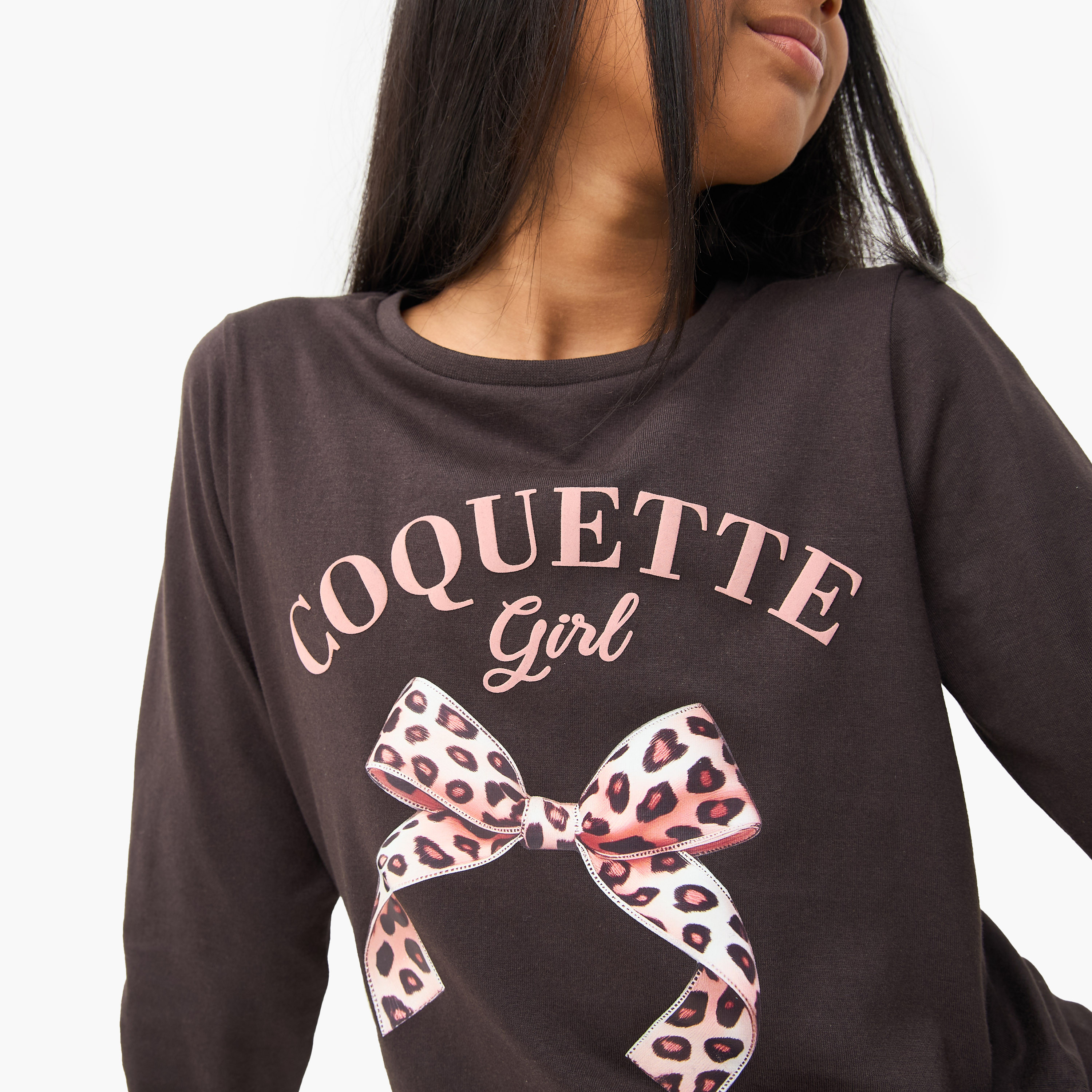 بنطلون بيجاما وتيشيرت بأكمام طويلة وطبعات من جونيورز - مجموعة من 3 أطقم-girls-clothing-multipacks-image-5