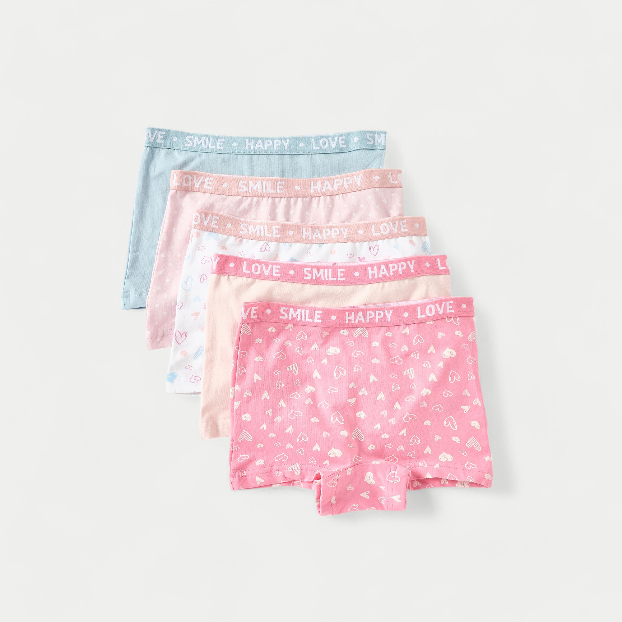 سراويل داخلية بطبعات من جونيورز- طقم 5 قطع-girls-clothing-innerwear-panties-image-1