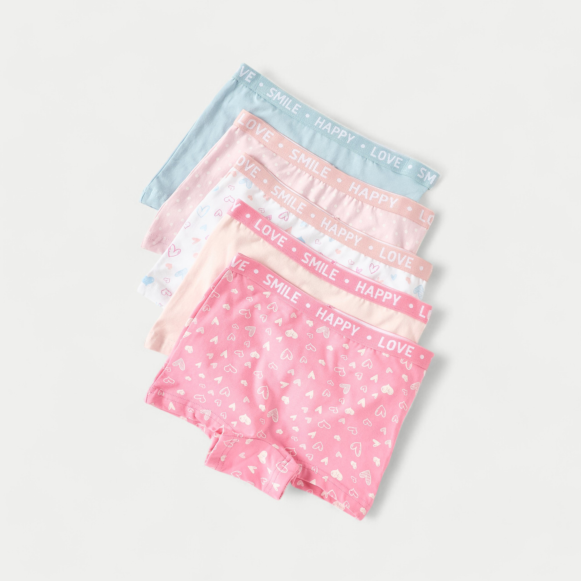 سراويل داخلية بطبعات من جونيورز- طقم 5 قطع-girls-clothing-innerwear-panties-image-2