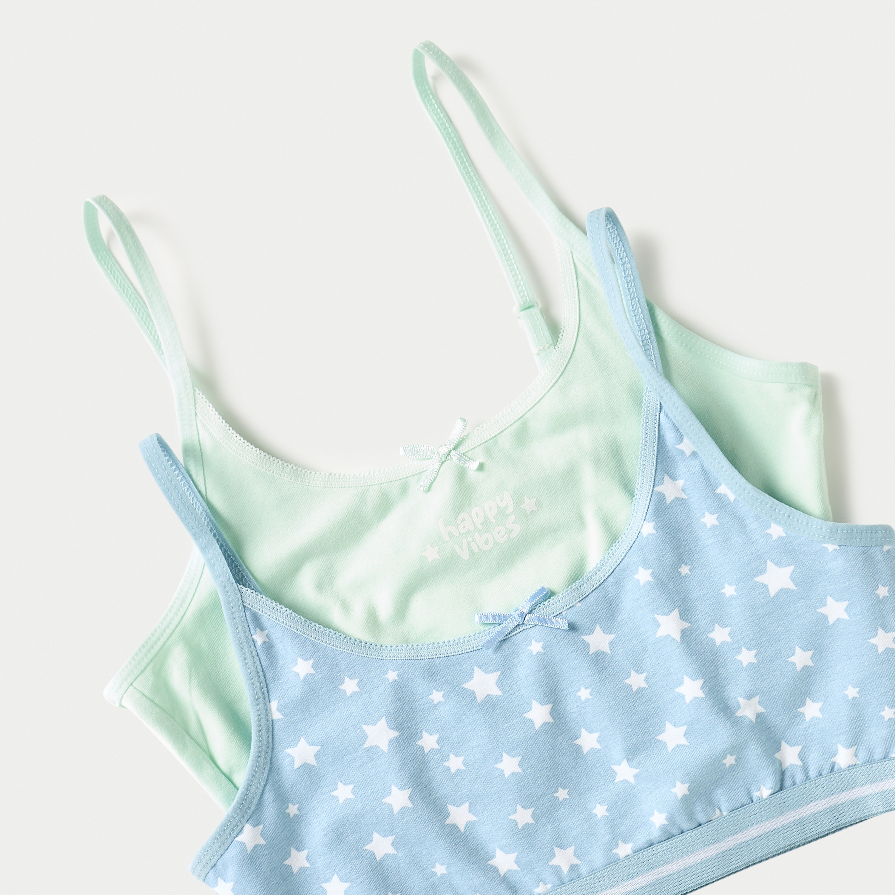 Juniors Printed Vest with Adjustable Straps - Set of 2-girls-clothing-innerwear-vests-image-4