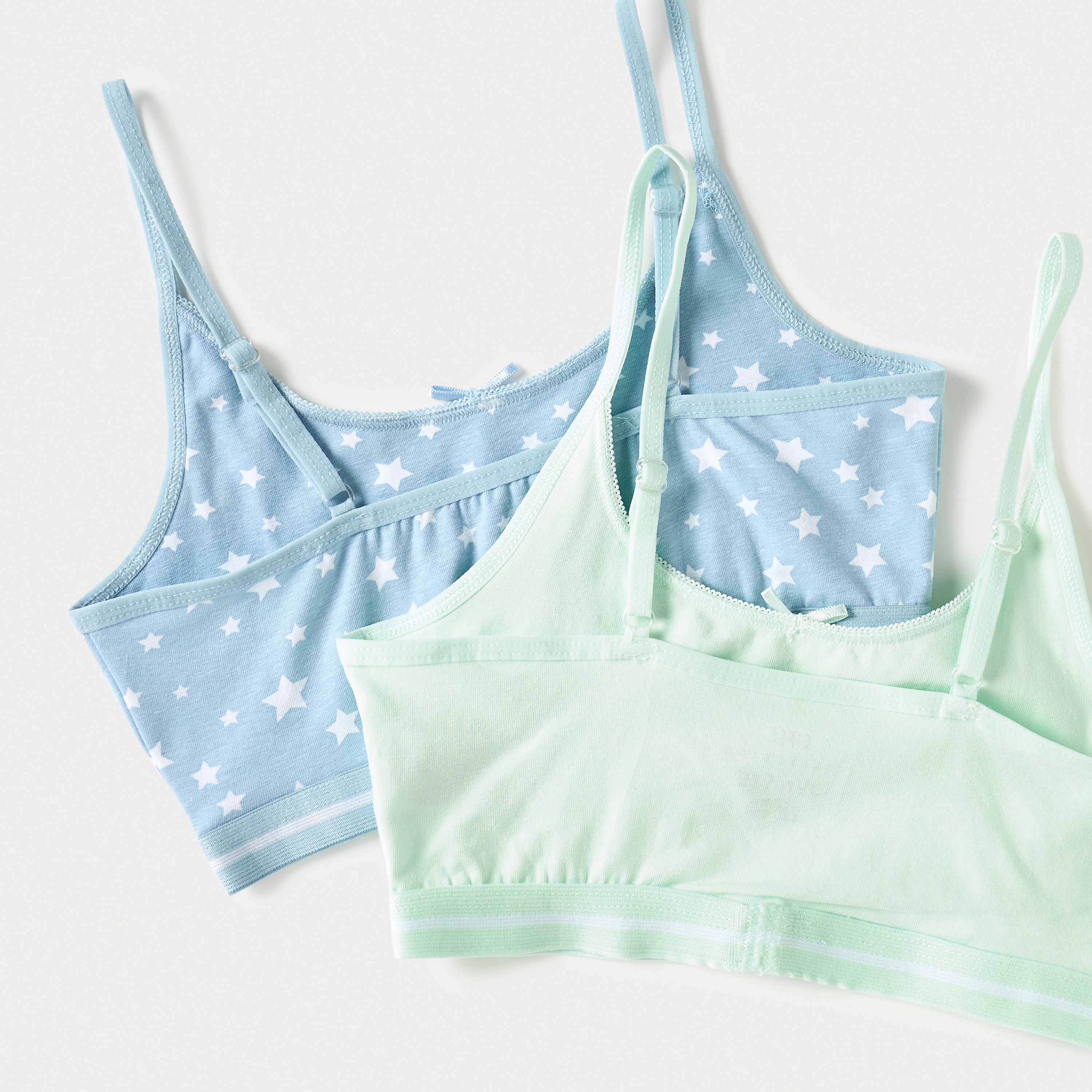 Juniors Printed Vest with Adjustable Straps - Set of 2-girls-clothing-innerwear-vests-image-5
