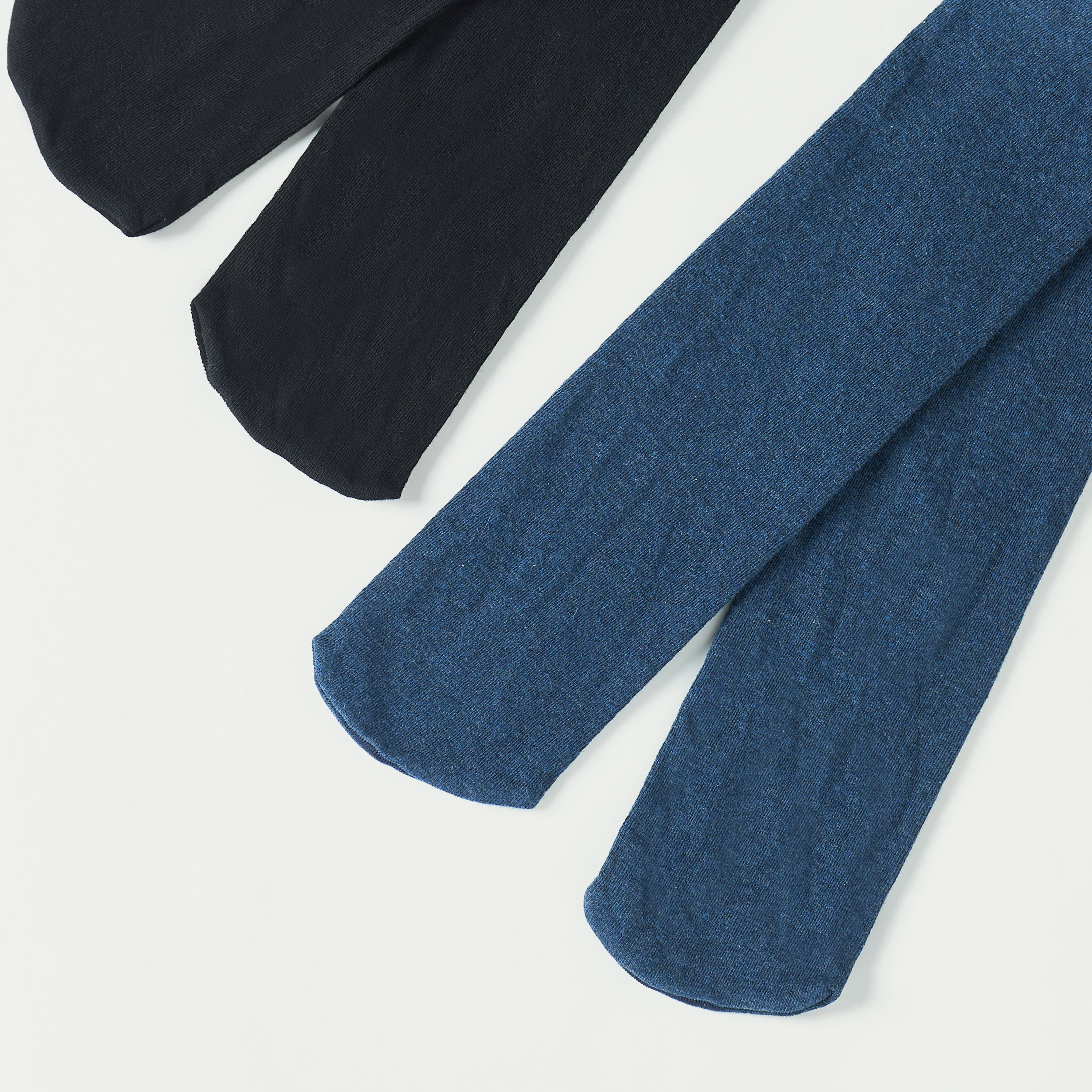 Juniors Solid Tights with Elasticated Waistband - Set of 2-girls-accessories-socks-image-4