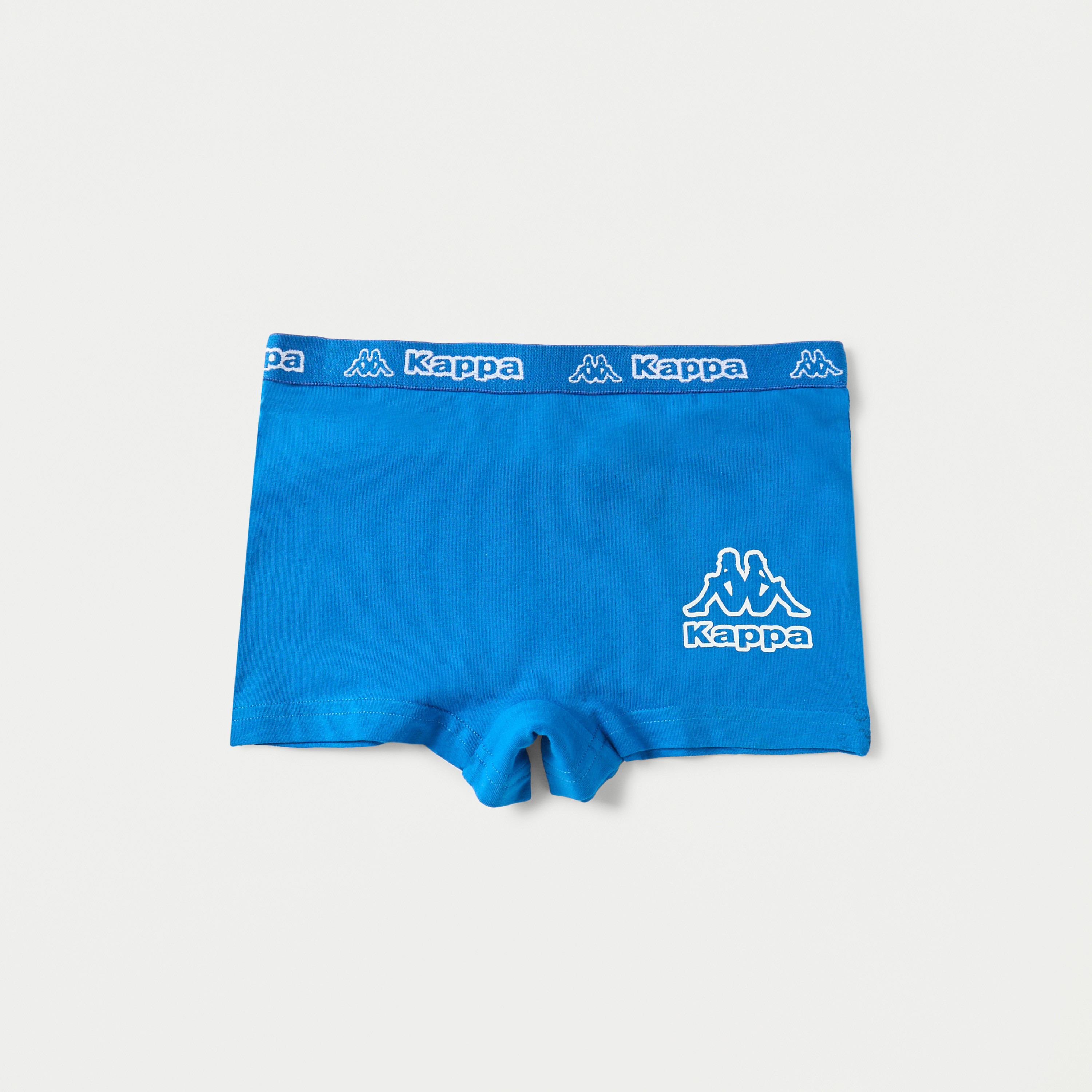 Kappa Logo Print Boxer Briefs - Set of 3-girls-clothing-innerwear-panties-image-2