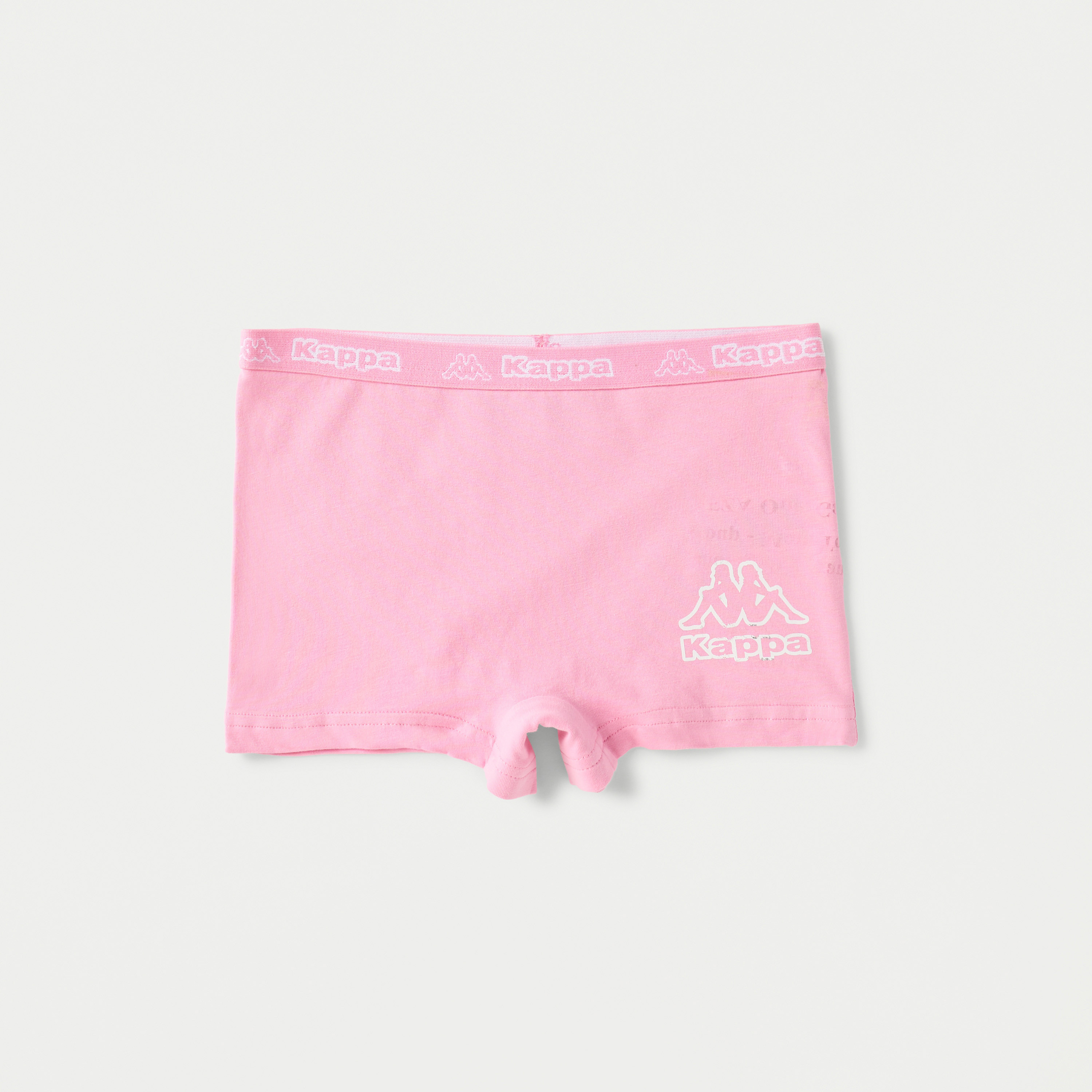 Kappa Logo Print Boxer Briefs - Set of 3-girls-clothing-innerwear-panties-image-4