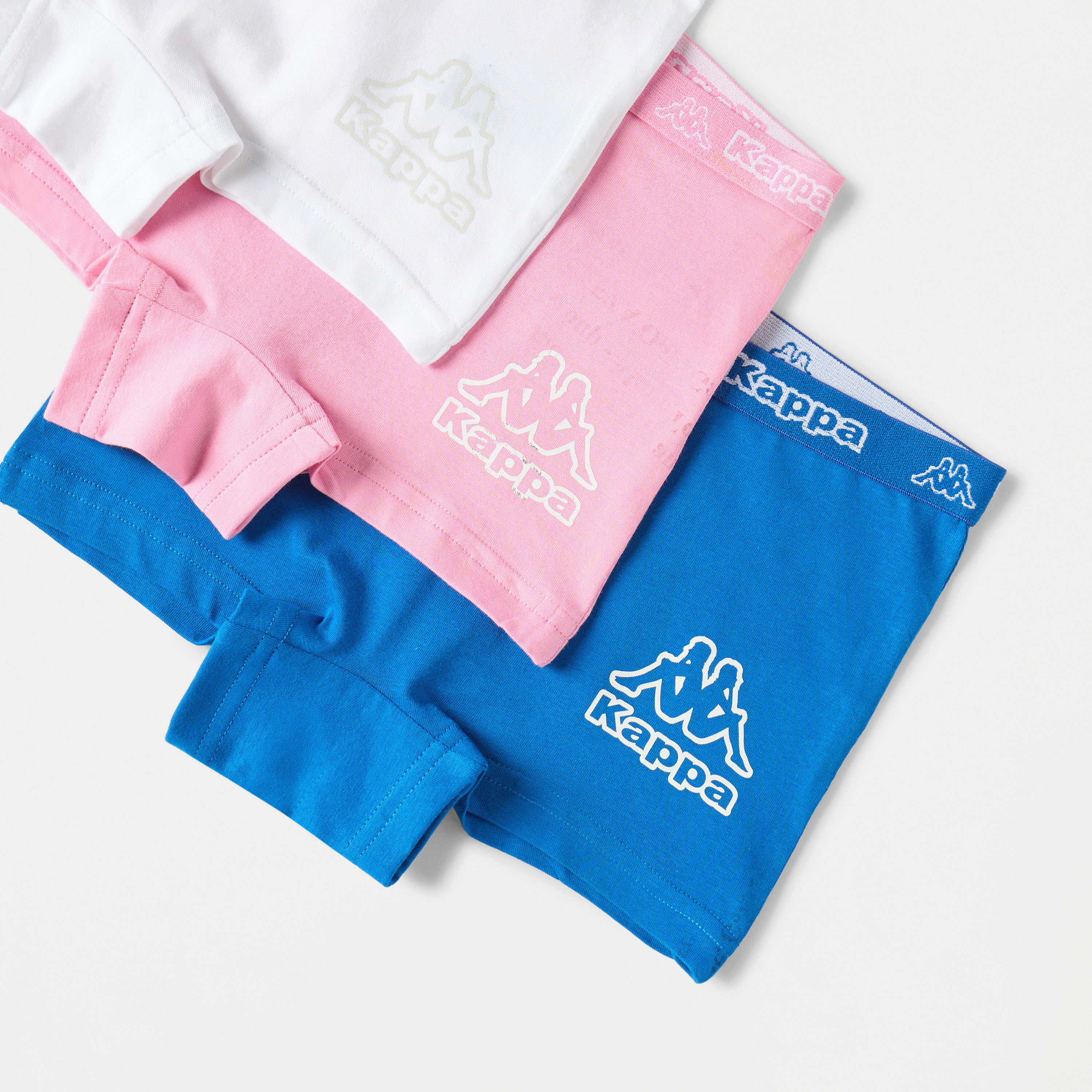 Kappa Logo Print Boxer Briefs - Set of 3-girls-clothing-innerwear-panties-image-6