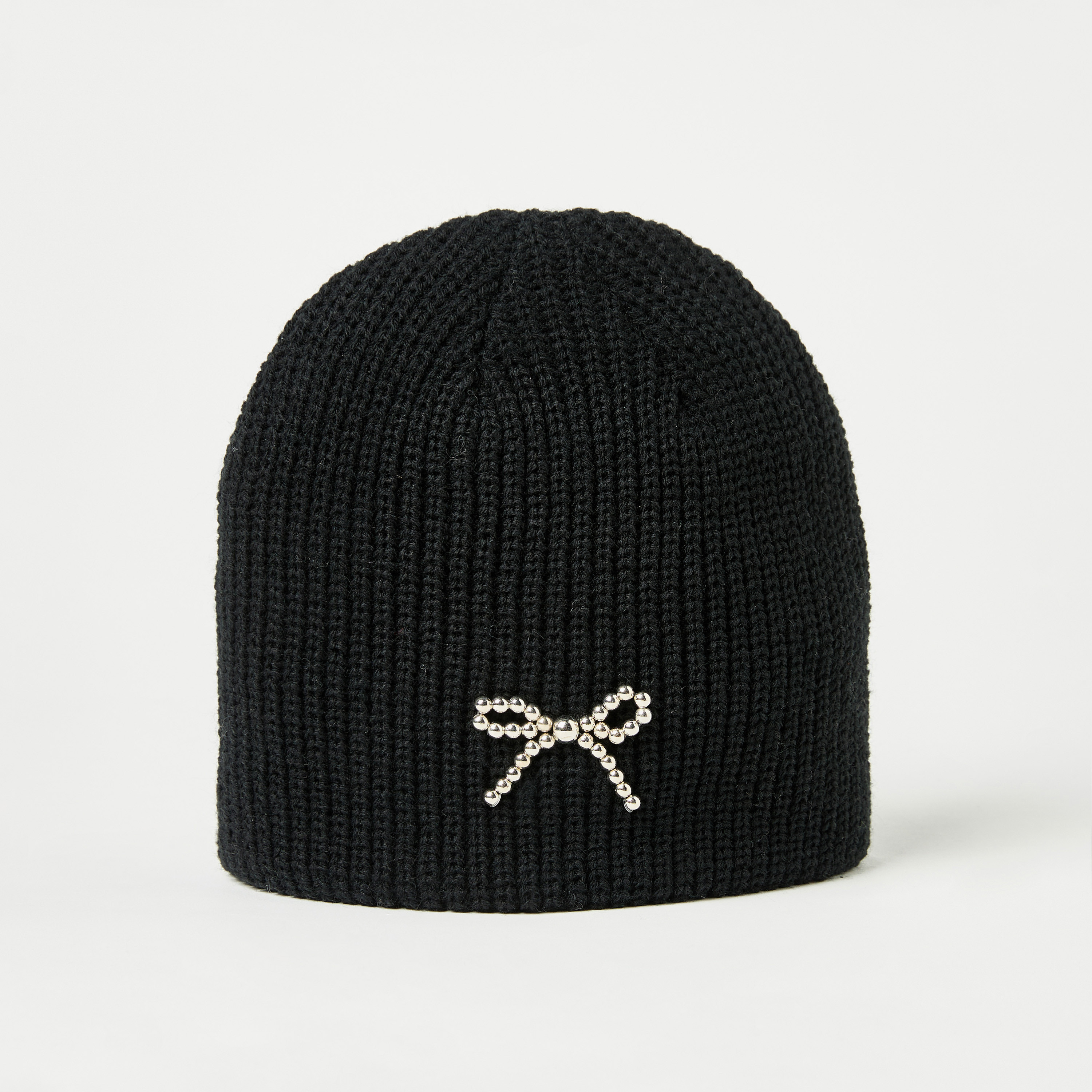 قبعة بيني مزينة بفيونكة من جونيورز-girls-accessories-caps-image-2