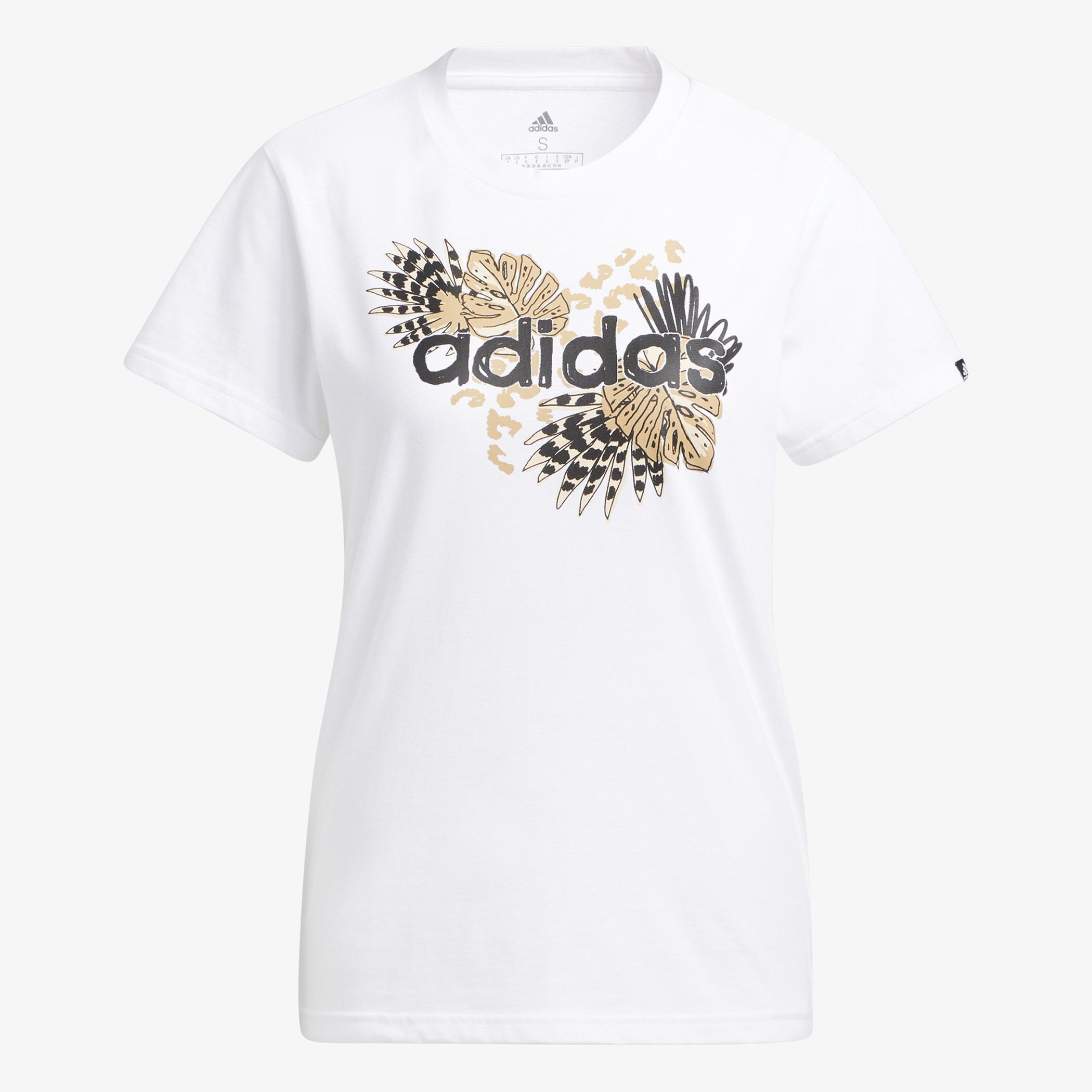 Adidas leopard t shirt deals