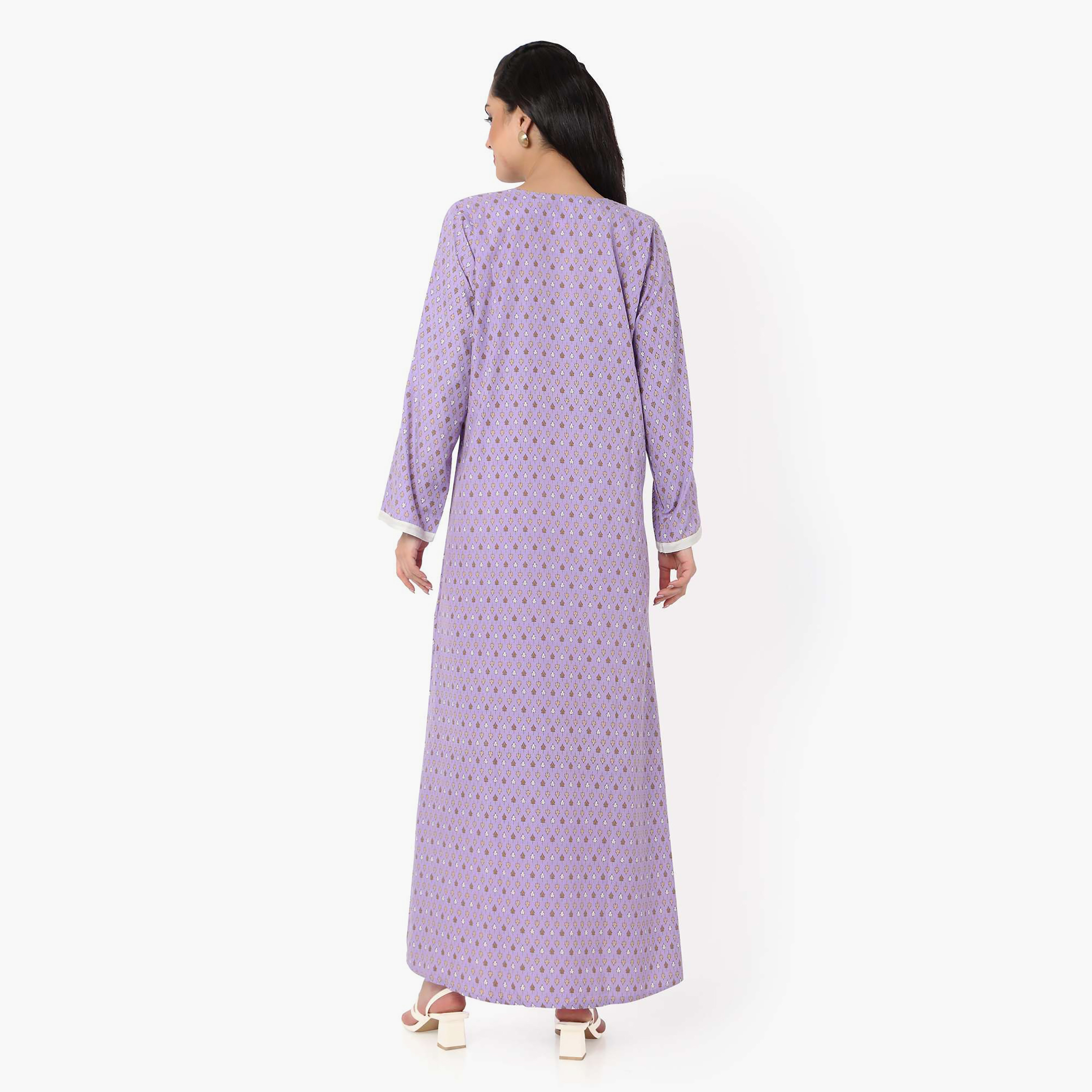 جلابية نسائية مطرزة بعقدة عنق من هانا آند سارة-women-arabicclothing-jalabiyas-image-12