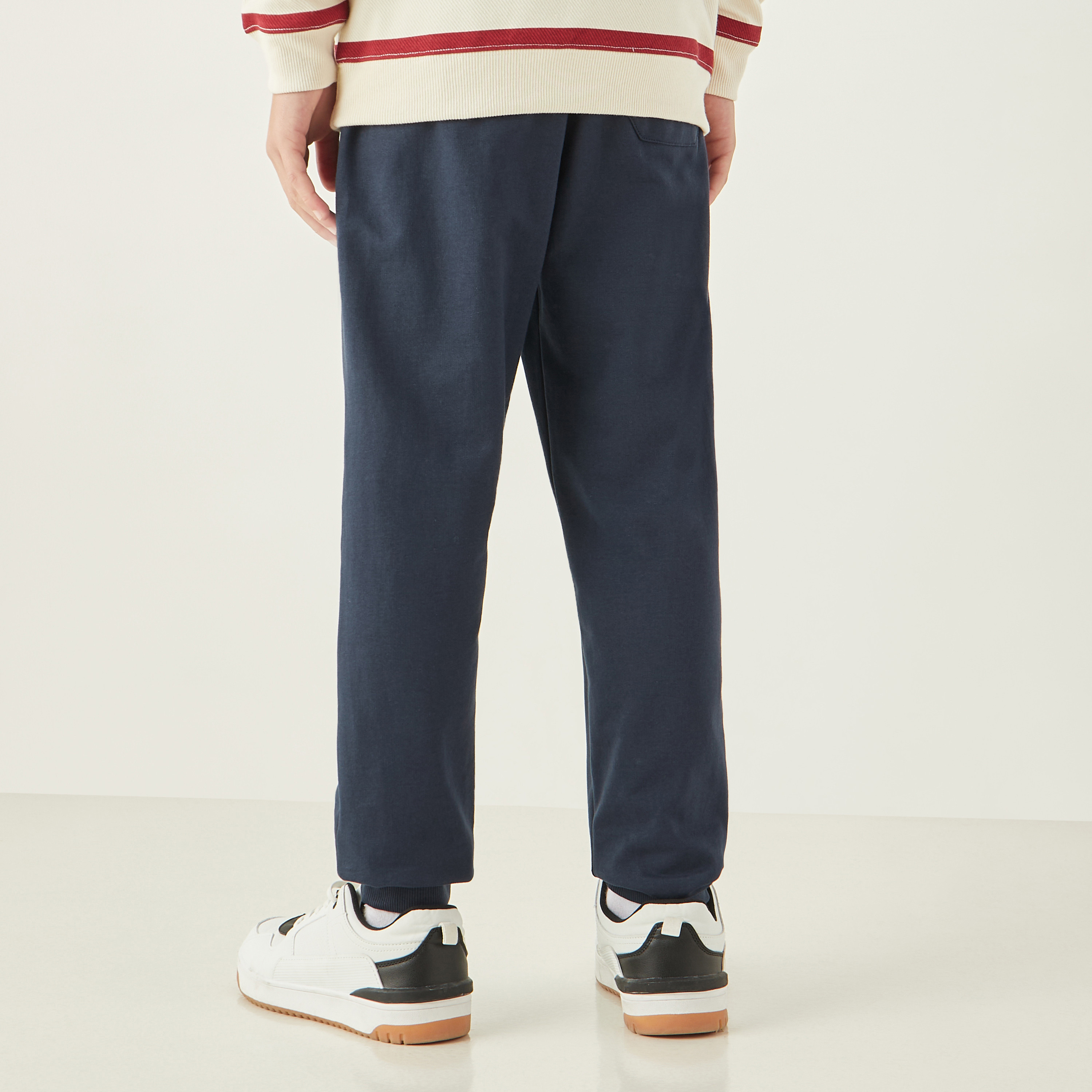 بنطلون رياضي برباط إغلاق وجيوب وطبعات من جونيورز-boys-clothing-bottoms-joggersandtrackpants-image-3