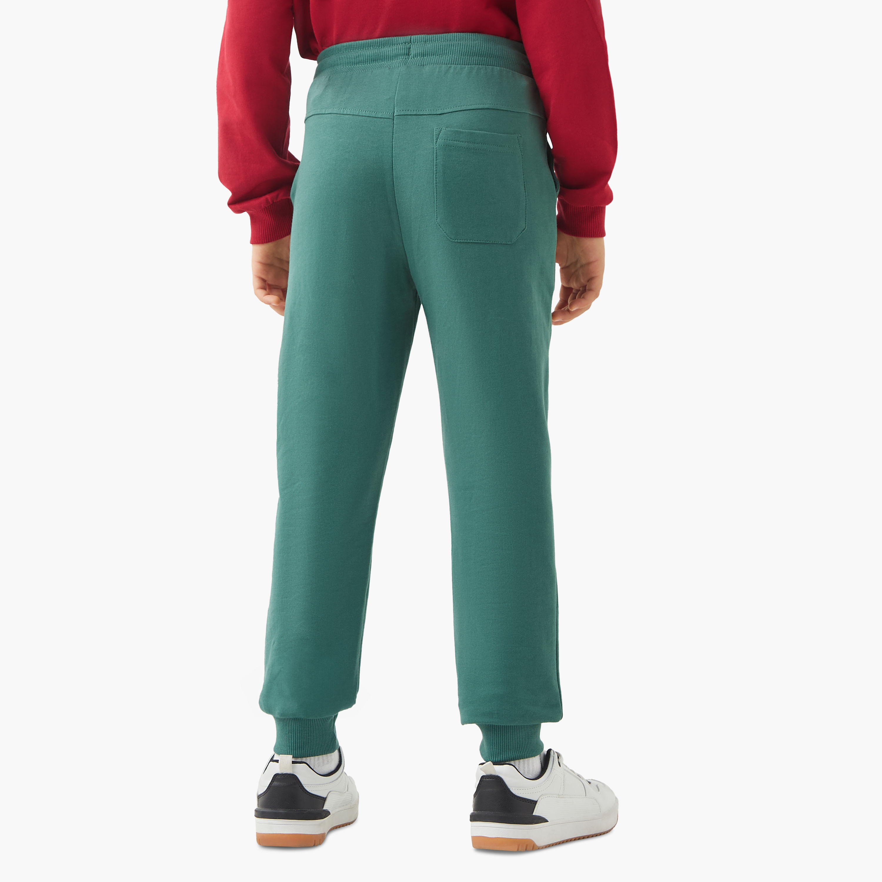 Juniors Varsity Print Joggers with Drawstring Closure and Pockets-boys-clothing-bottoms-joggersandtrackpants-image-3