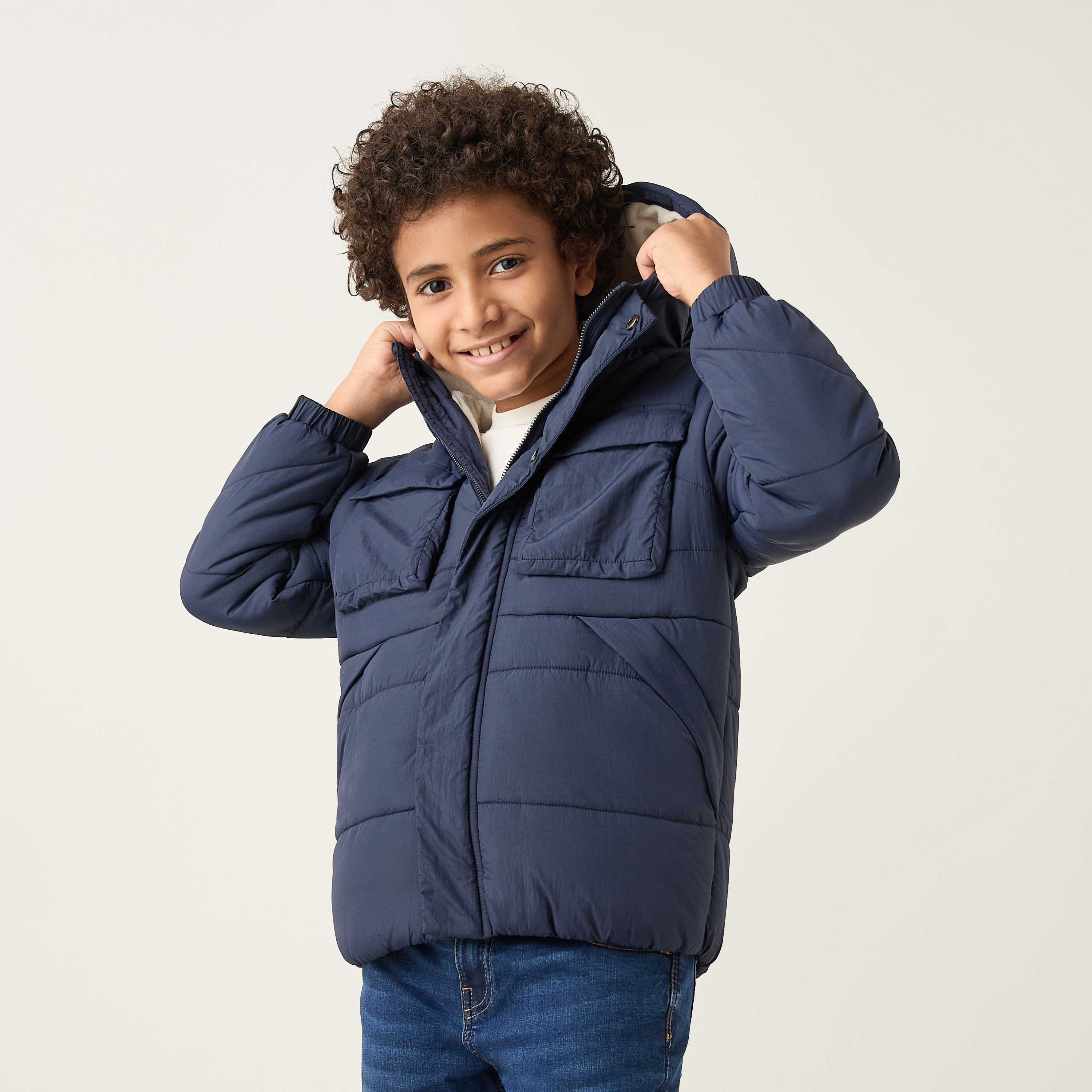 Navy blue childrens coat online