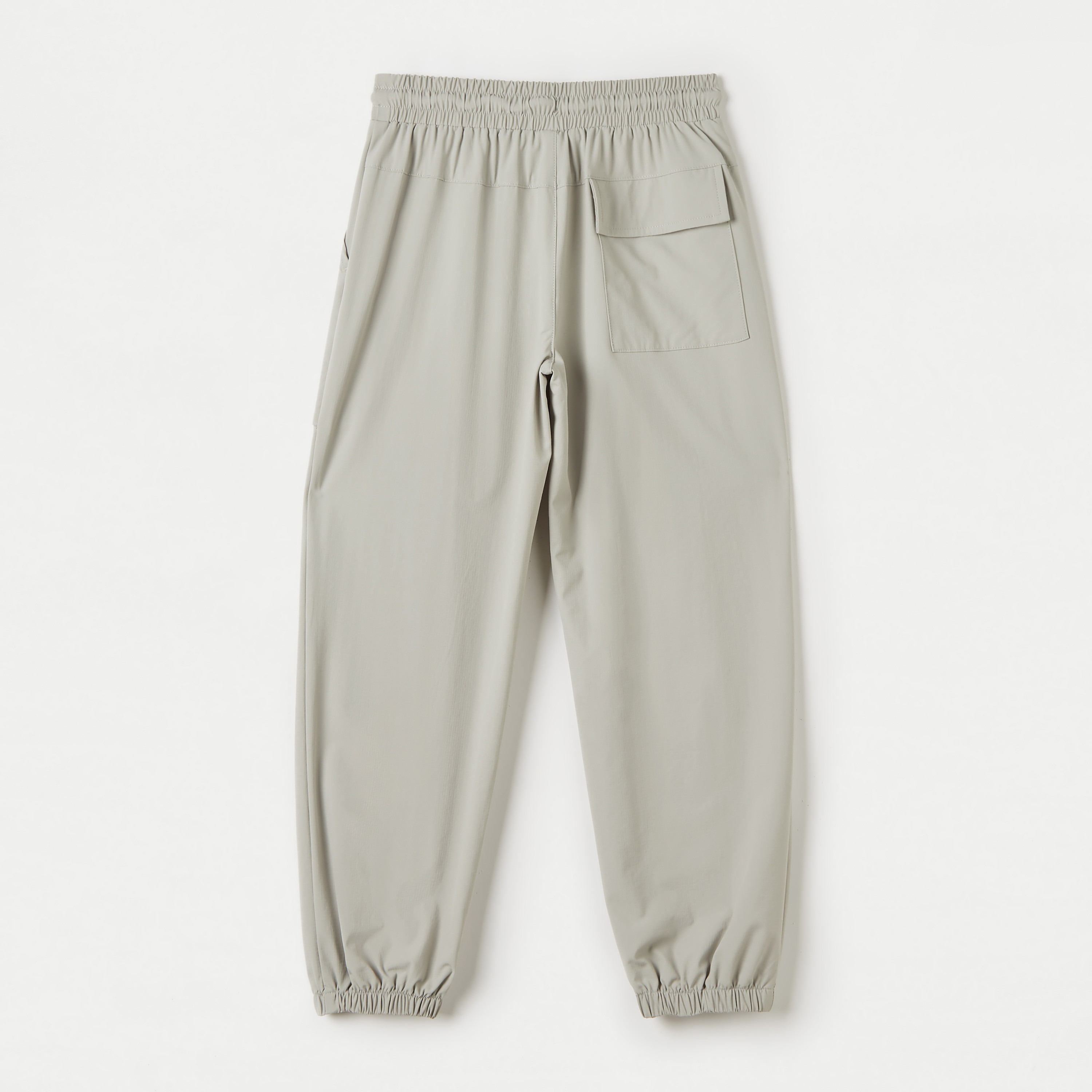 Juniors Solid Joggers with Drawstring Closure and Pocket Detail-boys-clothing-bottoms-joggersandtrackpants-image-2