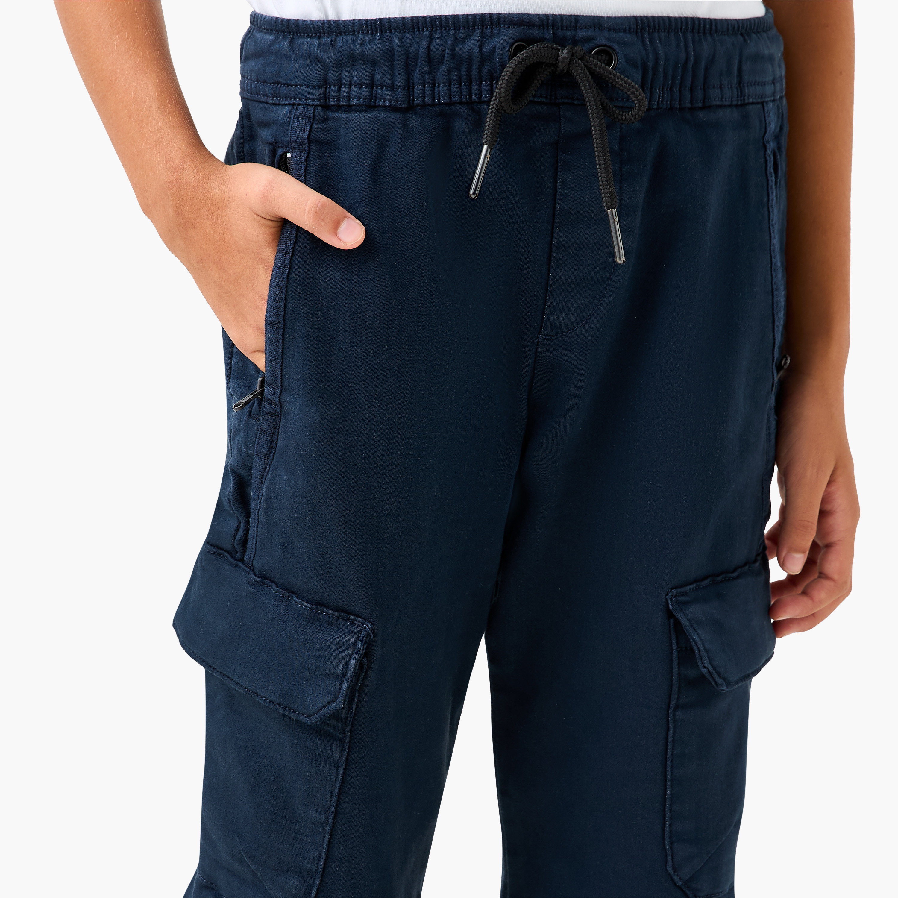 بنطلون رياضي بقصّة عادية للأولاد من جونيورز-boys-clothing-bottoms-joggersandtrackpants-image-4
