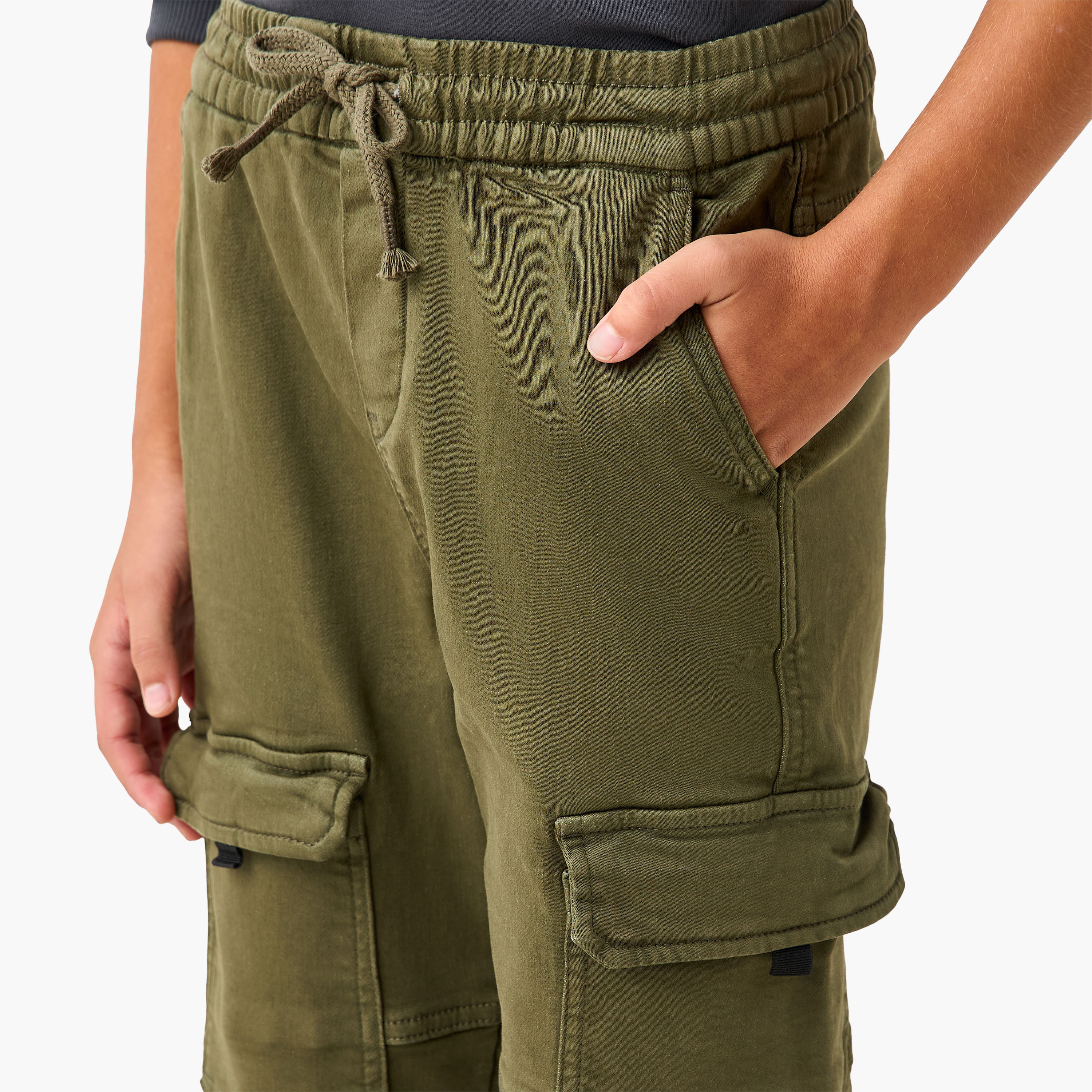 Juniors Boys' Regular Fit Joggers-boys-clothing-bottoms-joggersandtrackpants-image-4