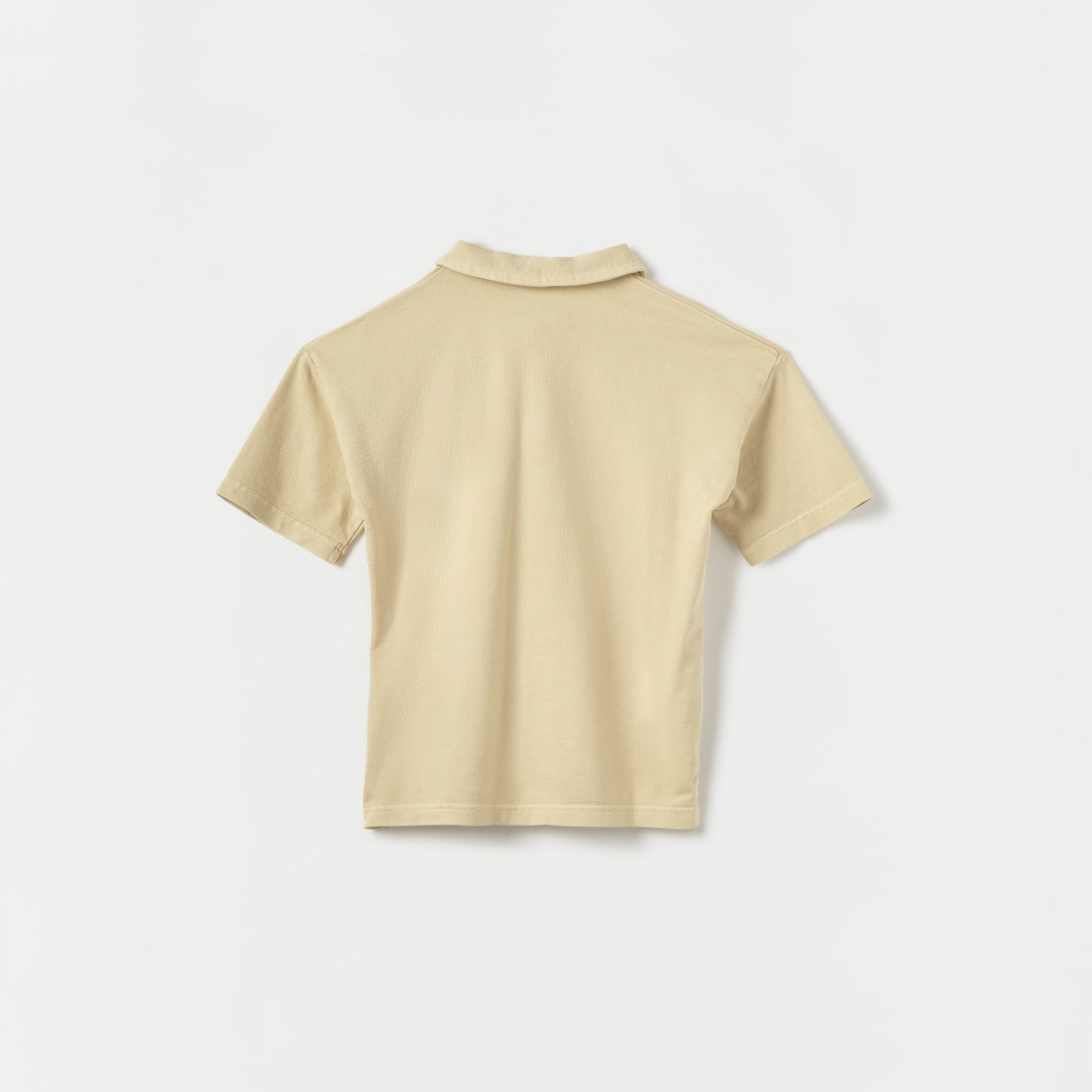 Eligo Textured Polo T-shirt with Short Sleeves and Front Pocket-boys-clothing-tshirtsandpolos-image-2