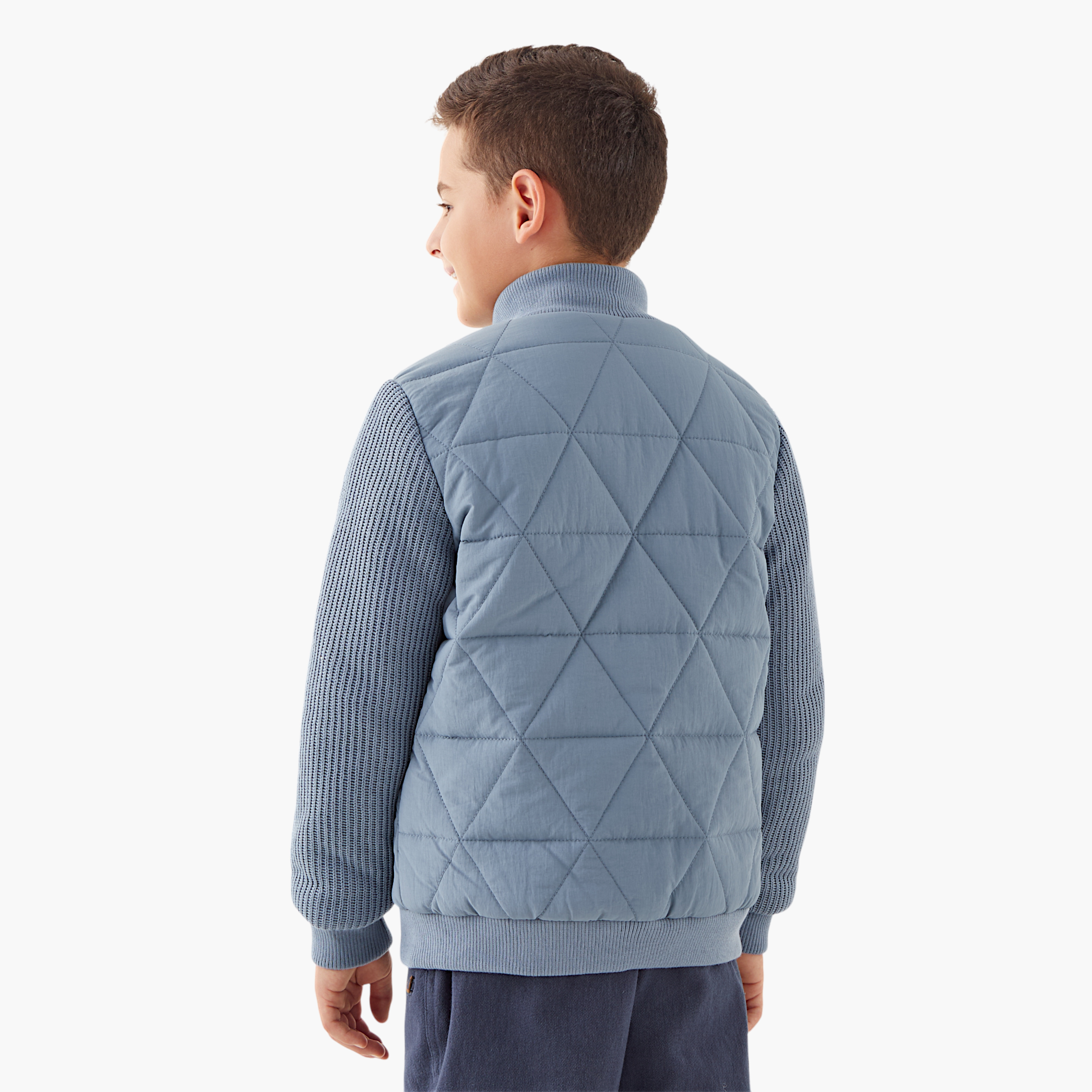 جاكيت بارز الملمس مع أكمام طويلة وسحّاب إغلاق من إليجو-boys-clothing-jacketsandcoats-image-3