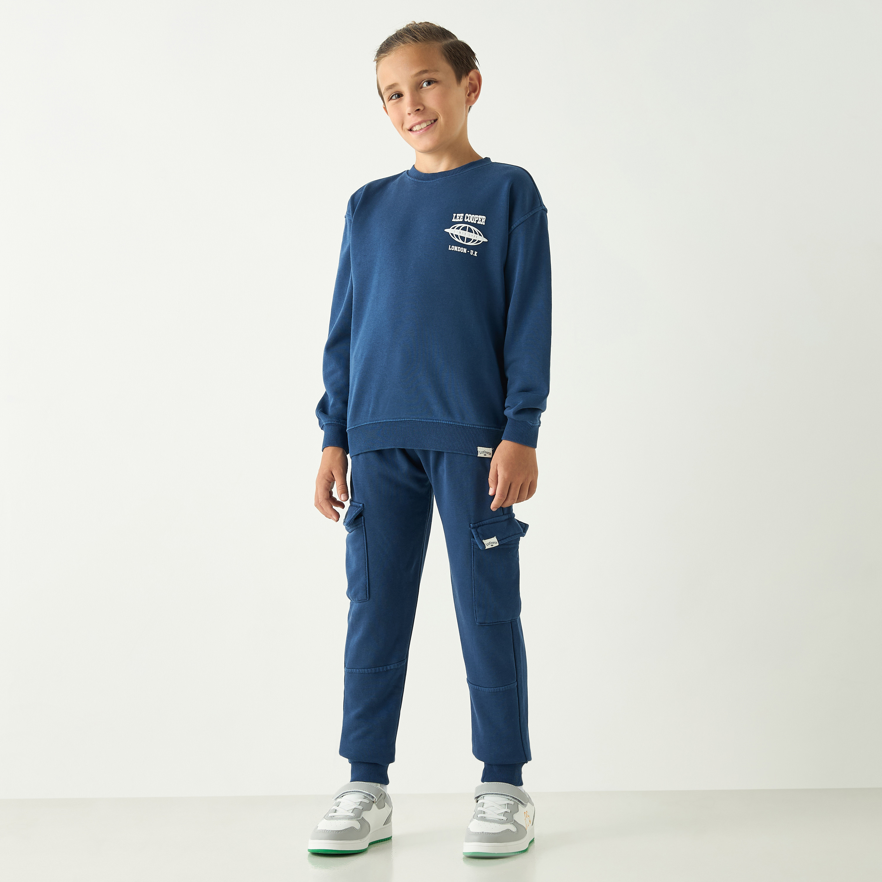 سويت شيرت بياقة ضيّقة وأكمام طويلة وطبعات من لي كوبر-boys-clothing-jumpersandcardigans-image-2