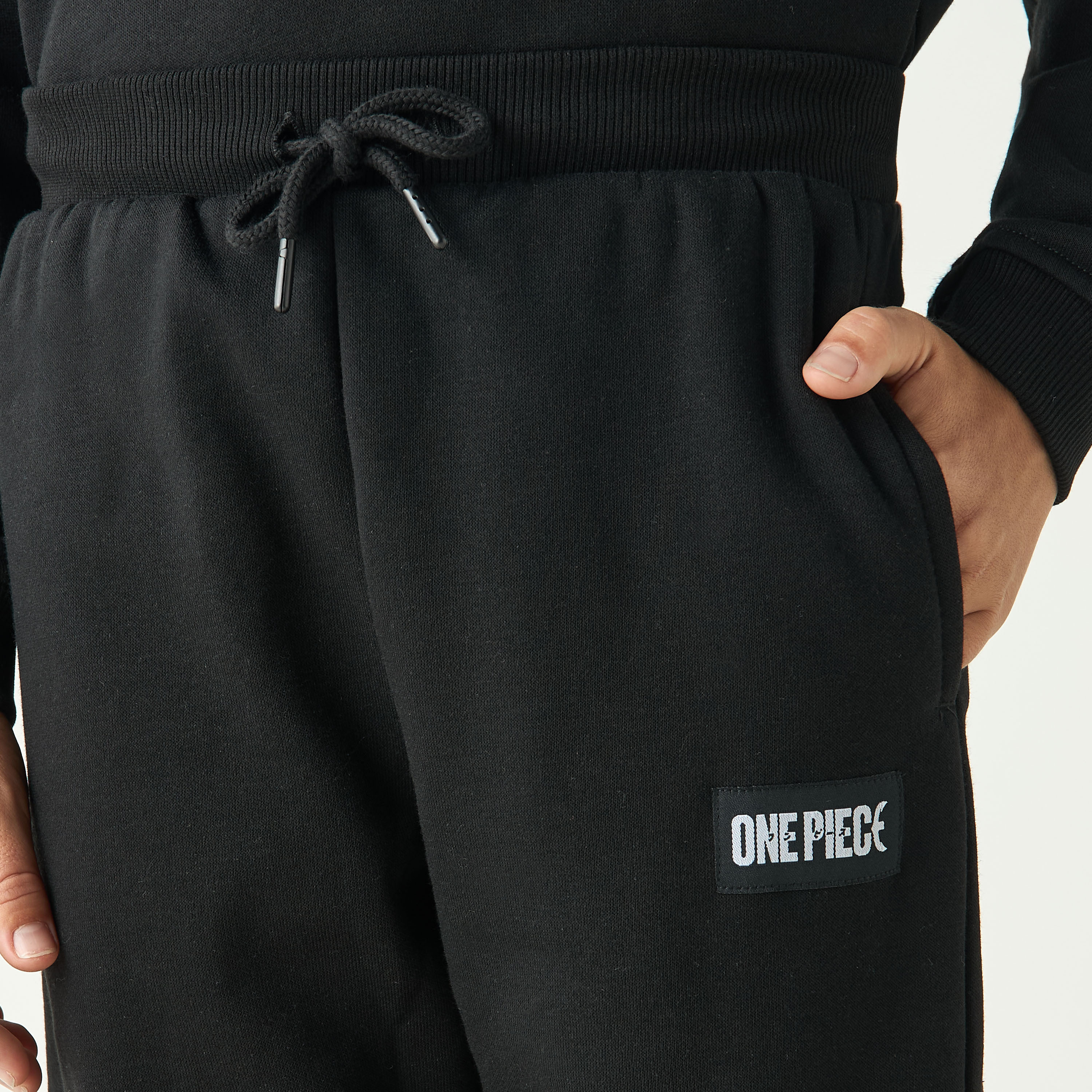Netflix One Piece Print Joggers with Pockets and Elasticated Waistband-boys-clothing-bottoms-joggersandtrackpants-image-4