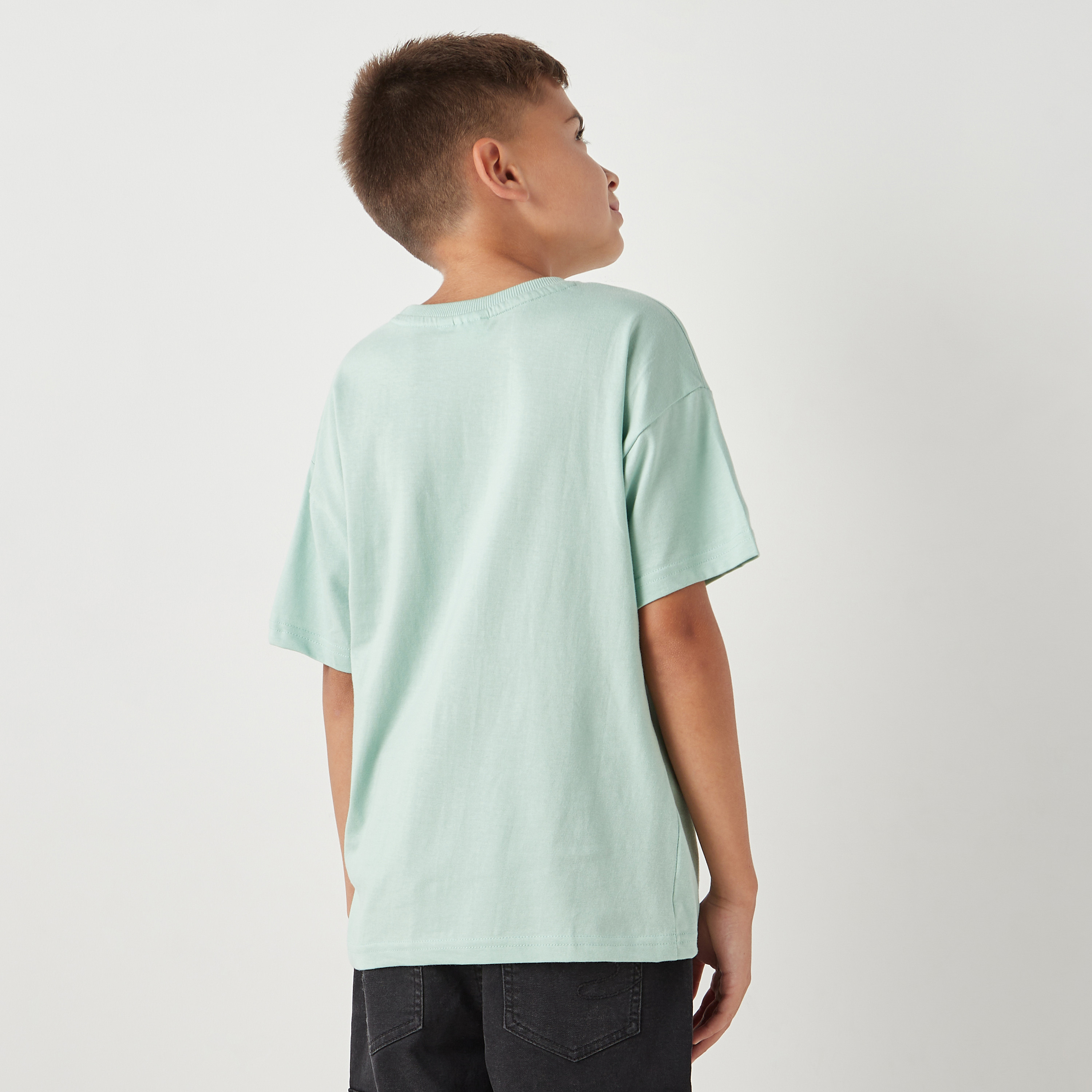 تيشيرت بياقة ضيقة وأكمام قصيرة وطبعات ناروتو من تي في طوكيو-boys-clothing-tshirtsandpolos-image-3