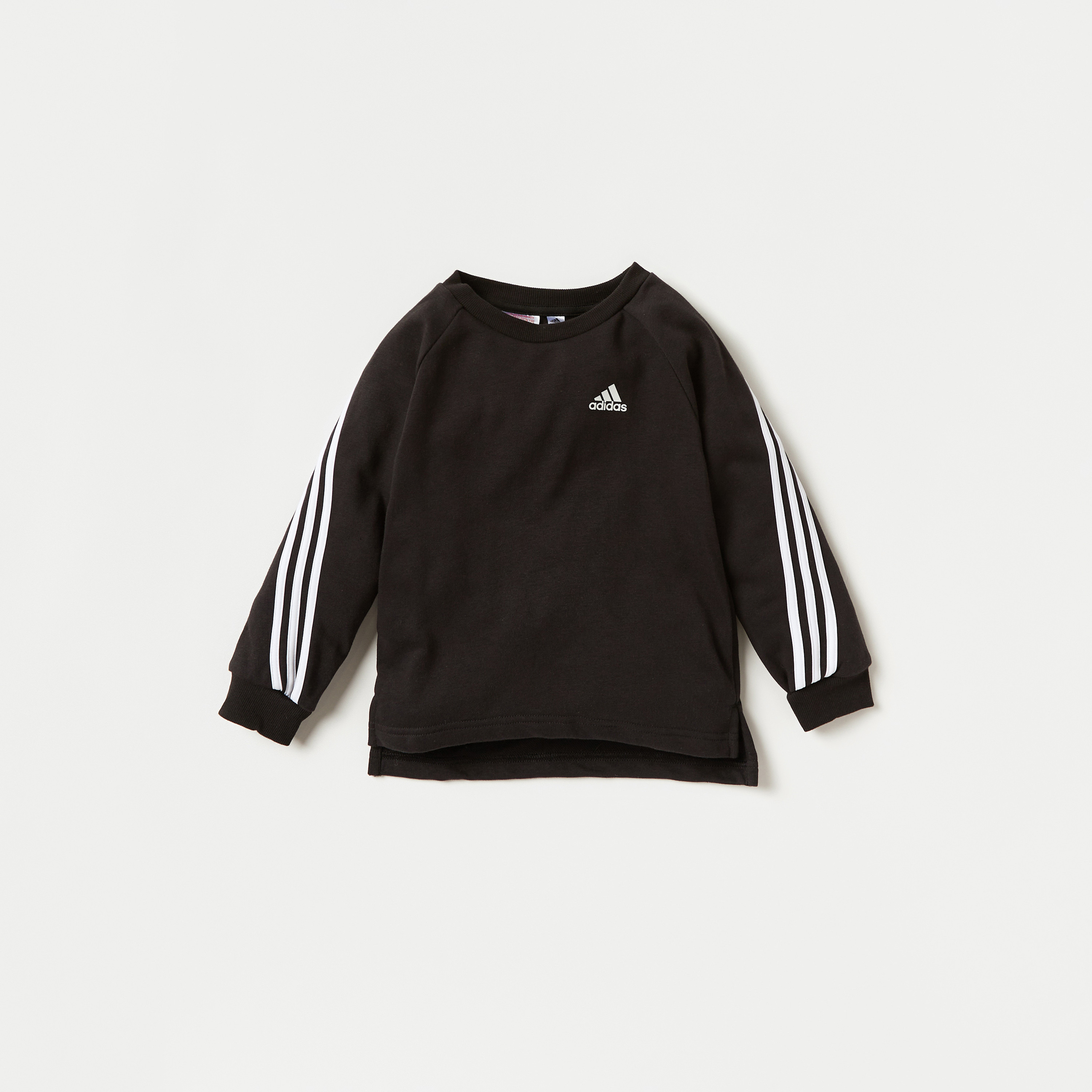 طقم بلوفر بارز الملمس وبنطلون رياضي من أديداس-boys-clothing-sportswear-sets-image-2