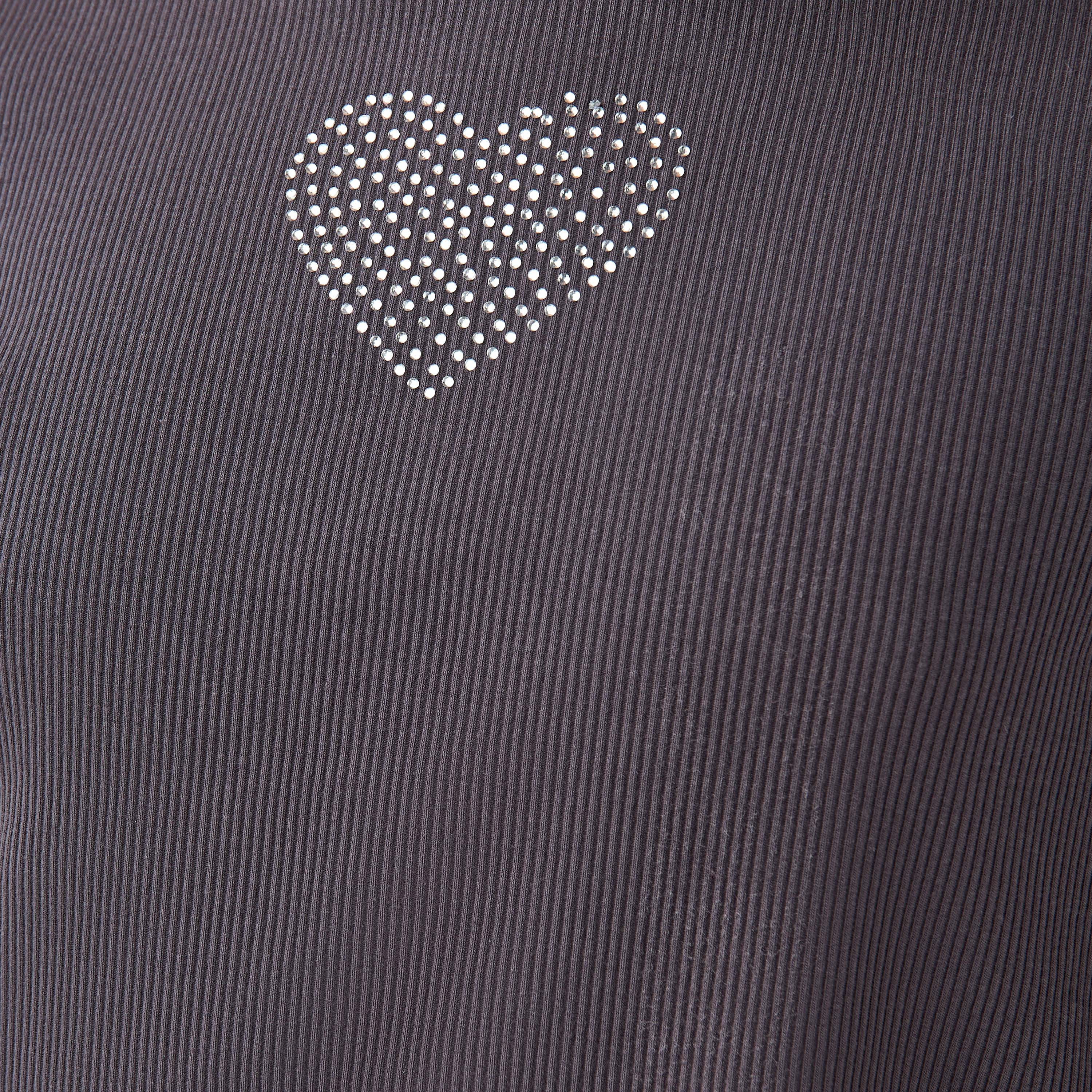 Juniors Studded T-shirt with Long Sleeves-girls-clothing-tshirts-image-5
