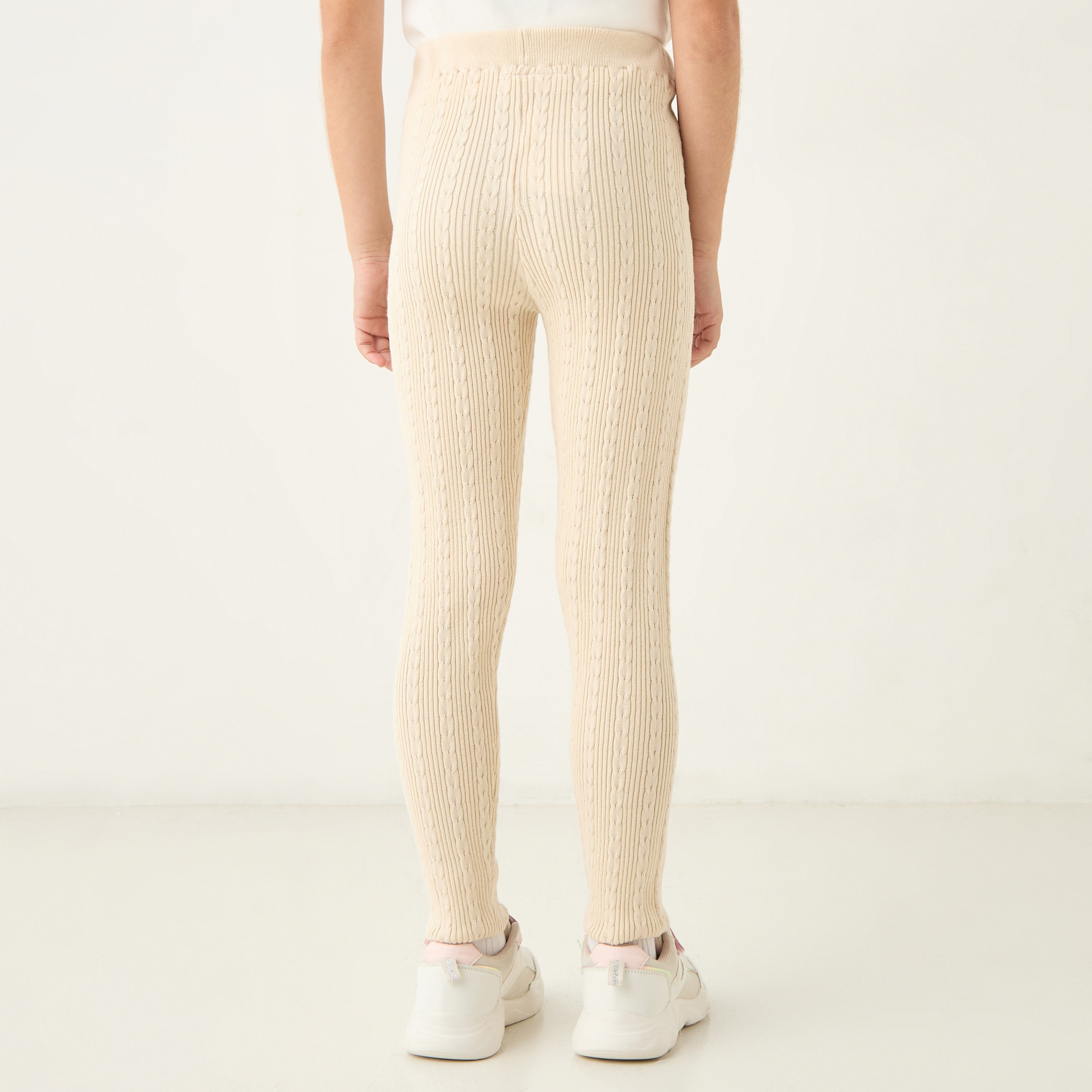 بنطلون ليقنز بارز الملمس من جونيورز-girls-clothing-bottoms-leggings-image-2