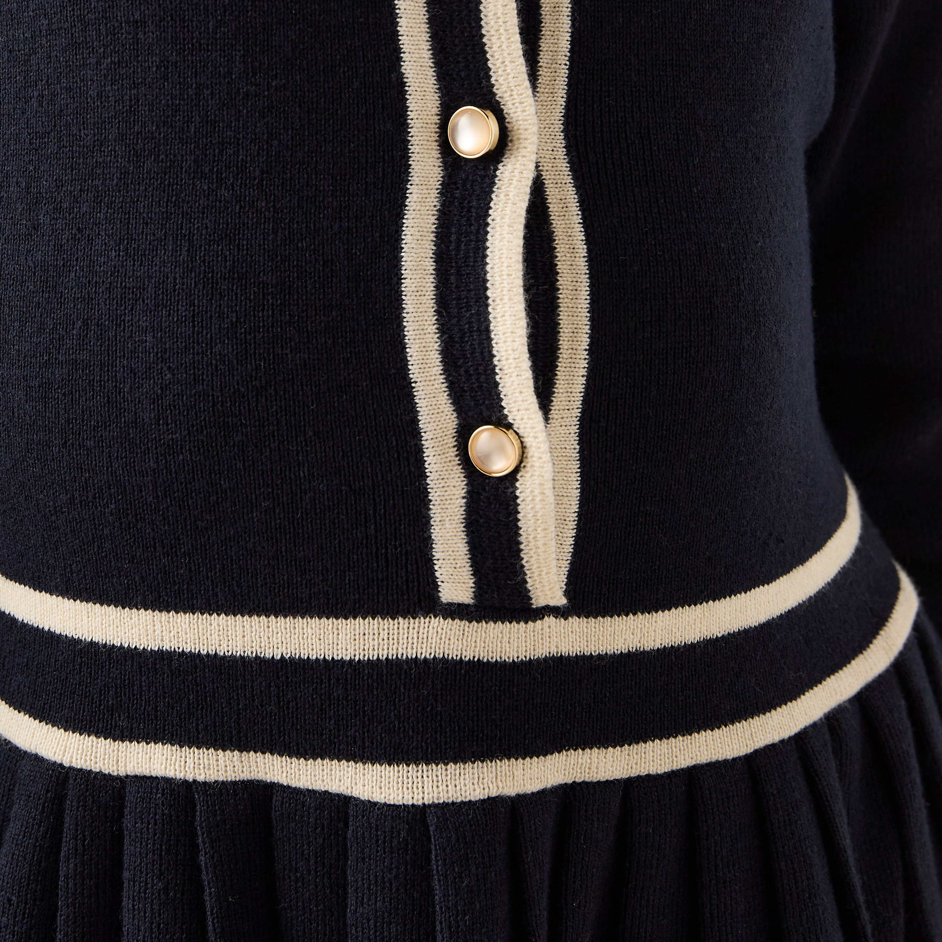 Juniors Sweater Dress with Collar and Long Sleeves-girls-clothing-dressesandjumpsuits-image-5