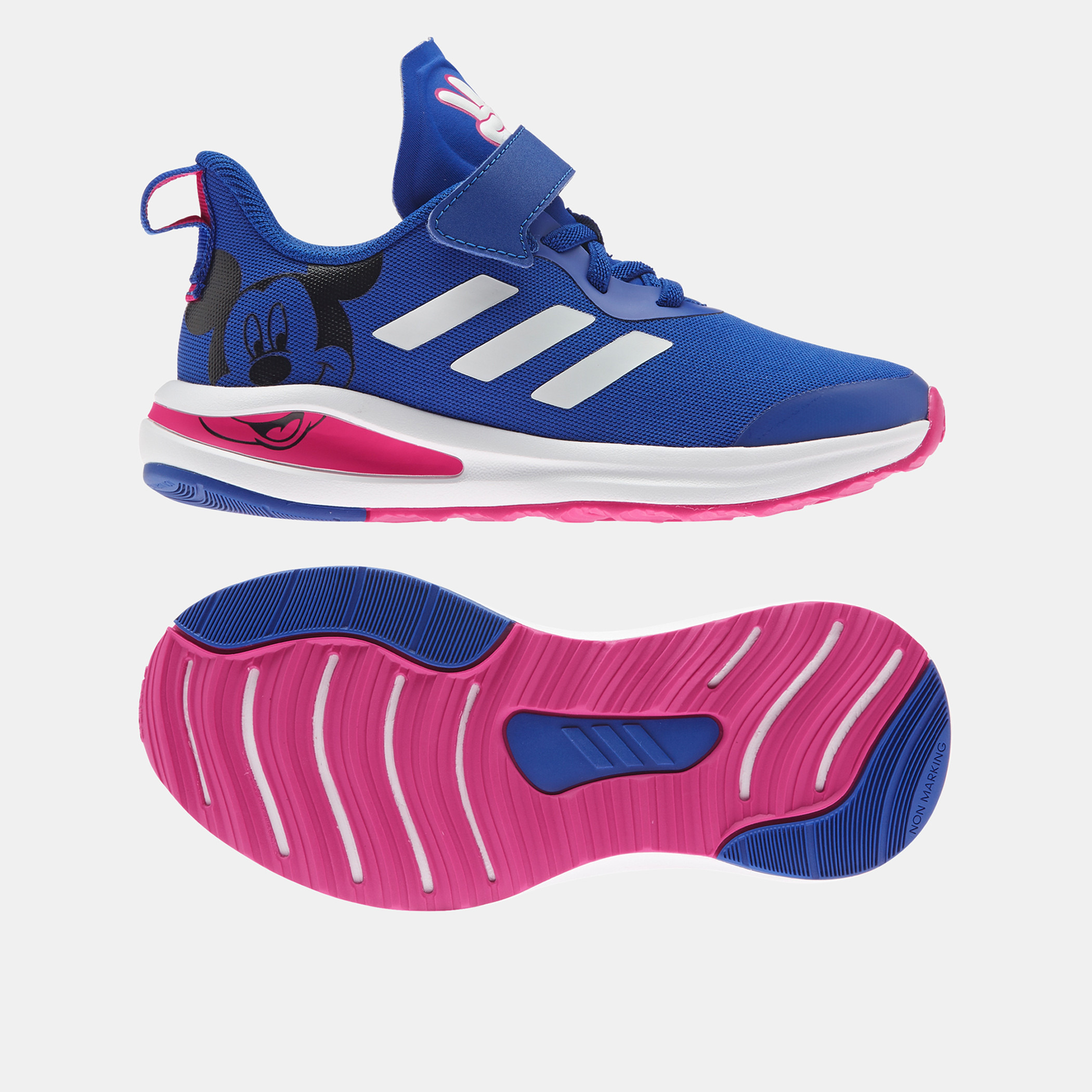 Buy Adidas Boys Trainer Shoes with Hook and Loop Closure Disney Mickey FortaRun Online for Boys Centrepoint Bahrain