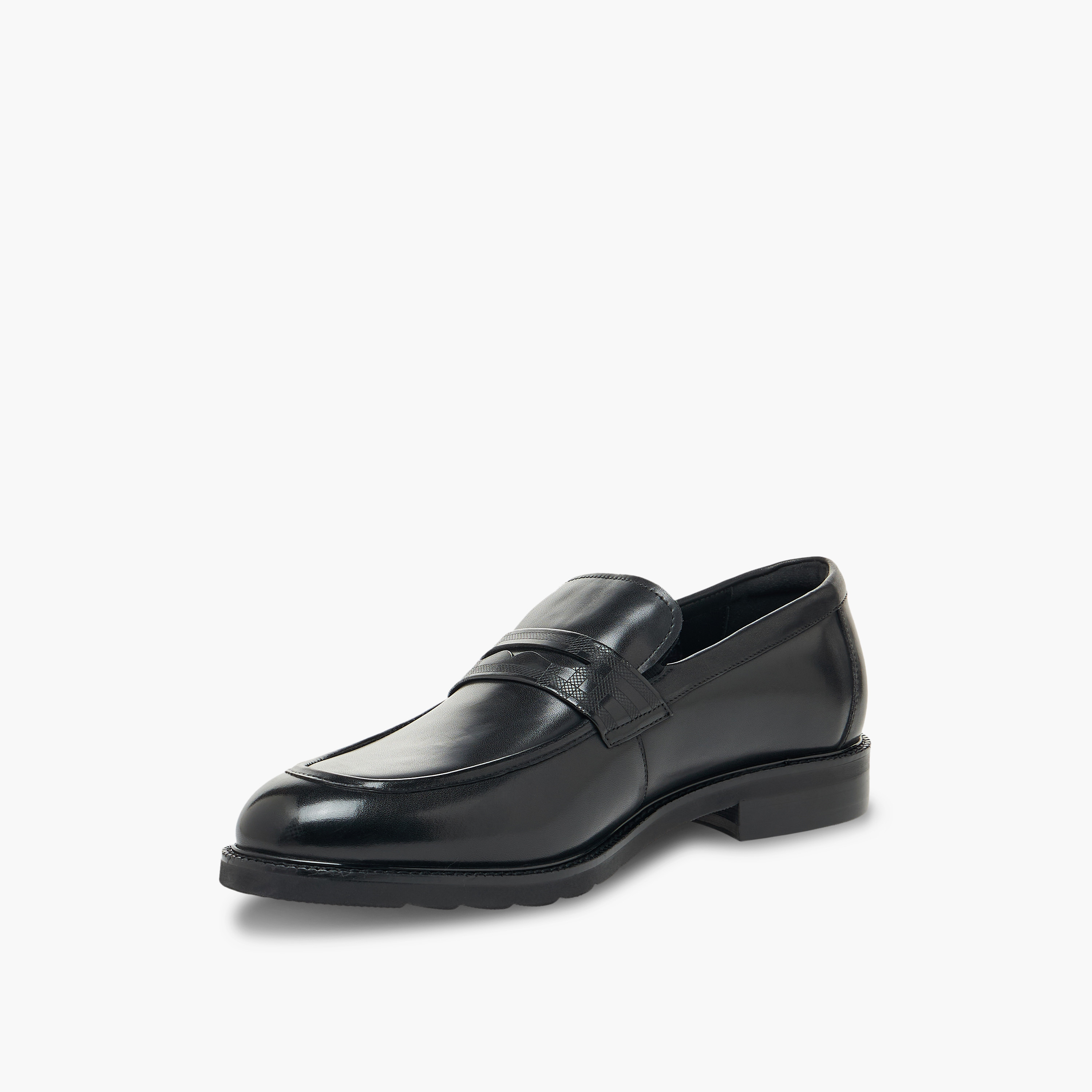 Duchini Men Leather Penny Loafers-men-shoes-formalshoes-image-4