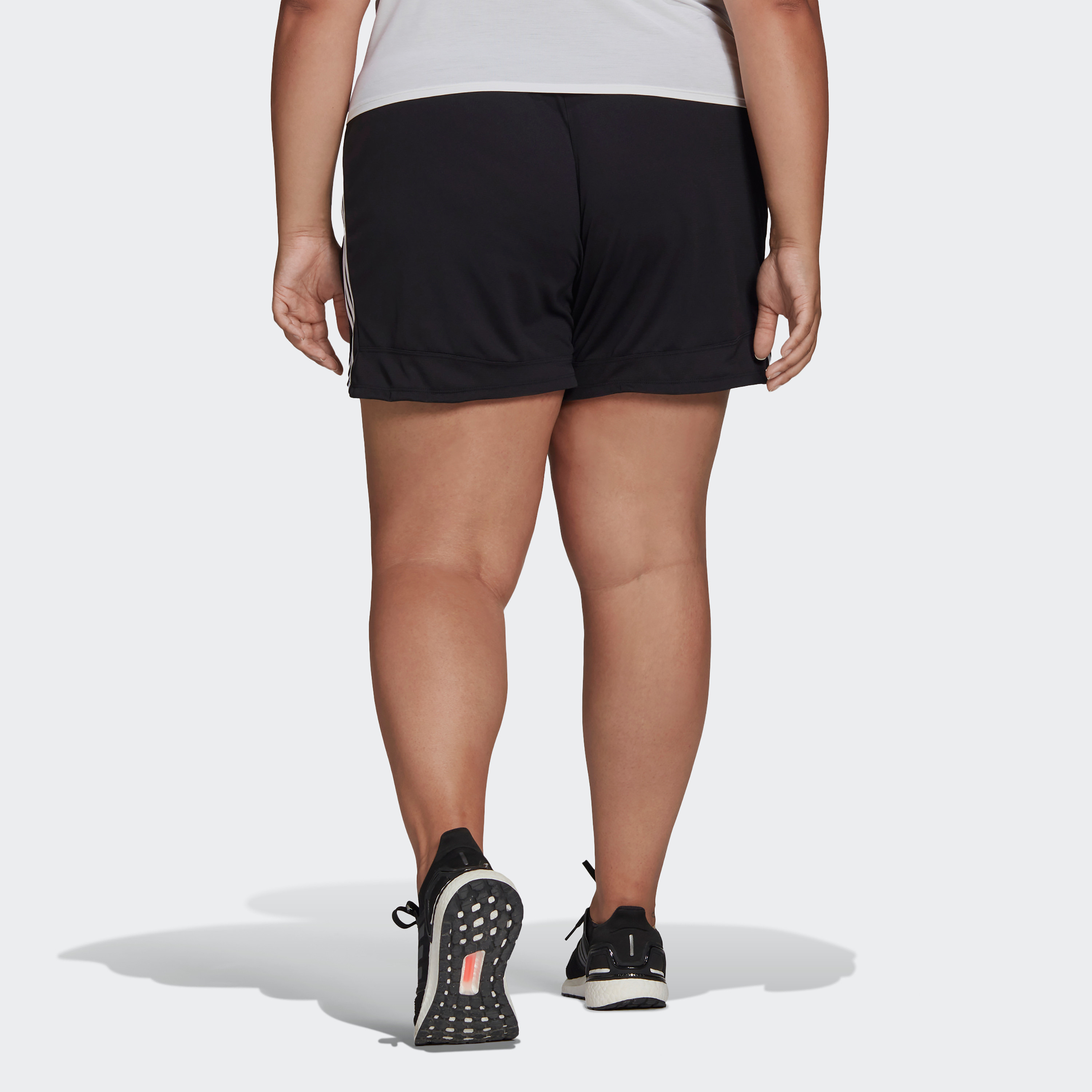 Adidas Pacer 3Sknit Ps Women 3 Stripe Shorts-sports-women-clothing-athleticskirtsandshorts-image-4