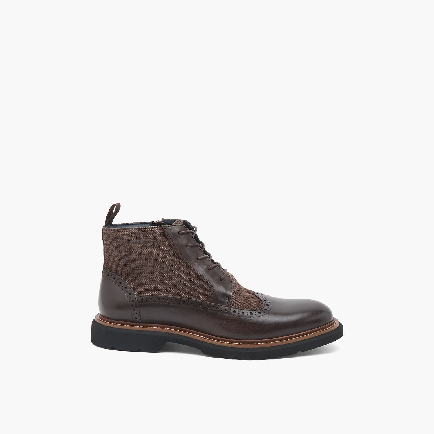 حذاء بوت جلد يصل بسحاب للرجال من دوشيني-men-shoes-formalshoes-image-3