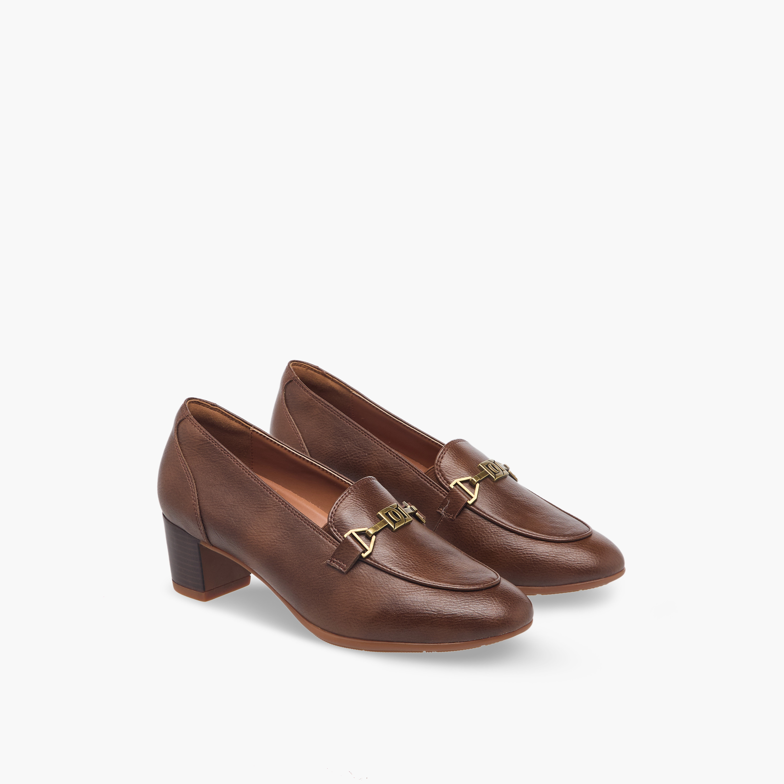 حذاء سهل الارتداء بكعب سميك وزينة معدنية للنساء من دوتشيني-women-shoes-flats-loafers-image-1
