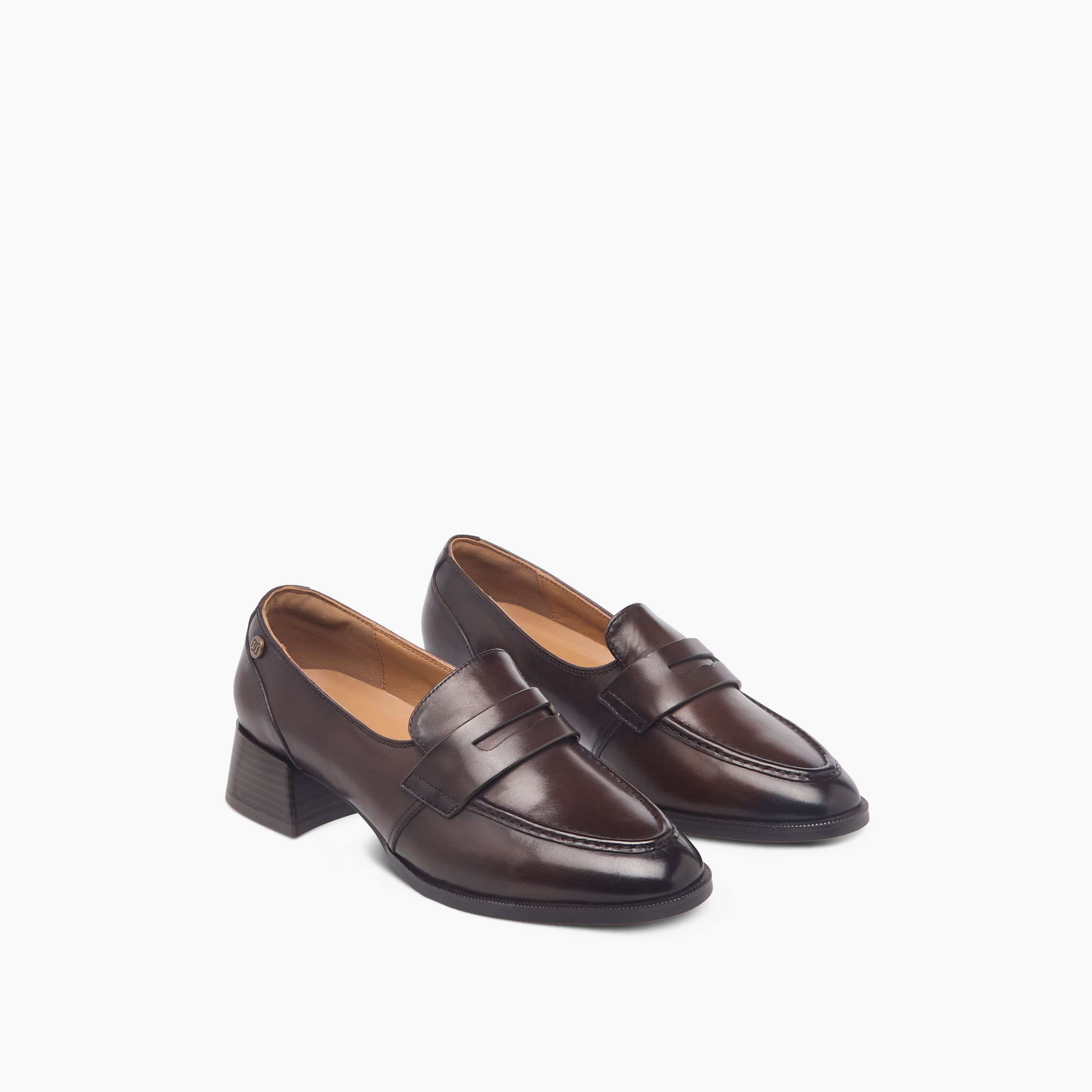 حذاء سهل الارتداء بكعب سميك للنساء من دوتشيني-women-shoes-flats-loafers-image-1