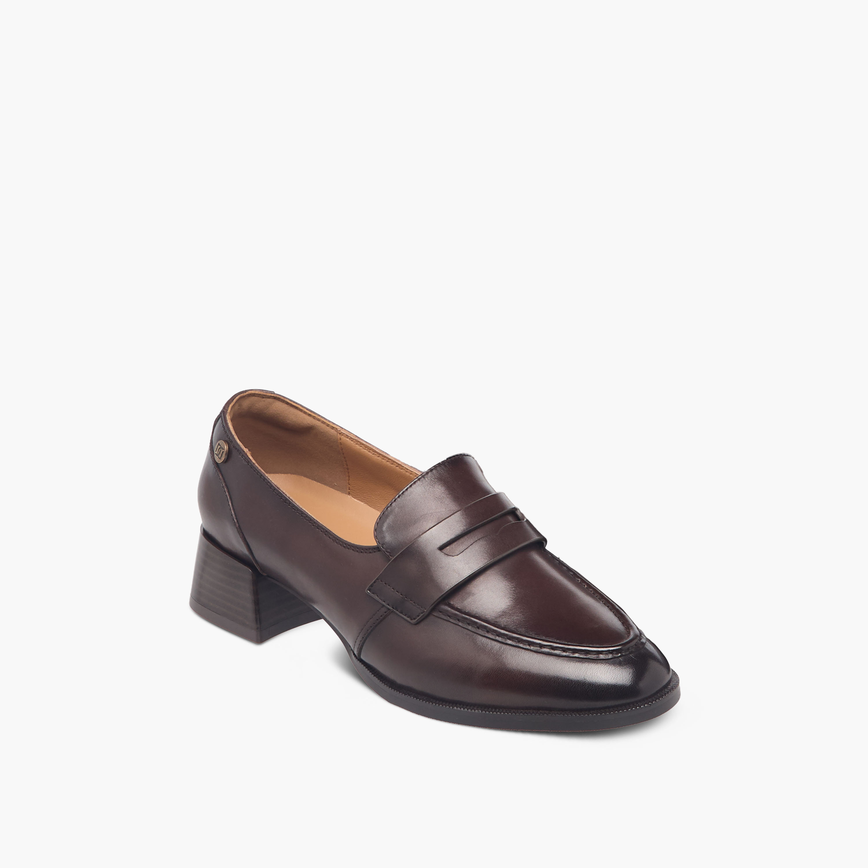 حذاء سهل الارتداء بكعب سميك للنساء من دوتشيني-women-shoes-flats-loafers-image-2