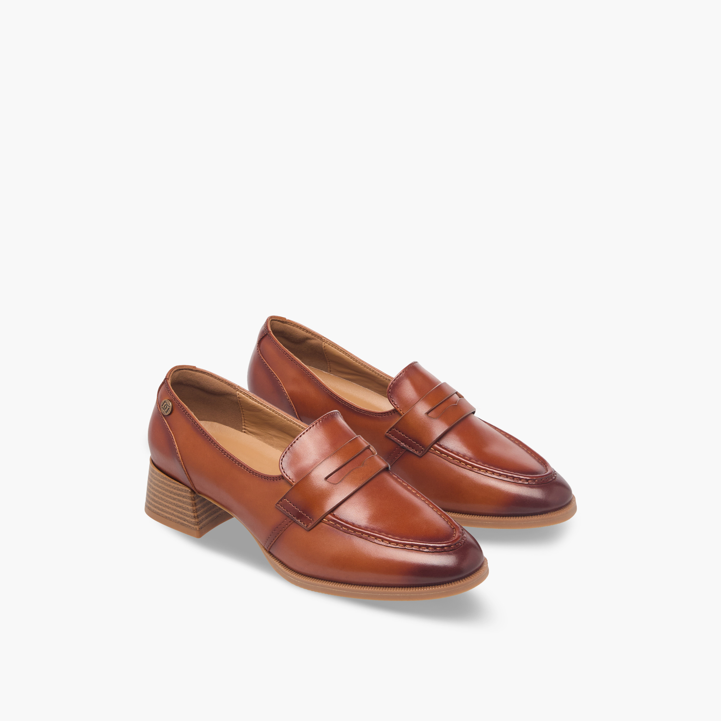 Duchini Women Block Heel Loafers-women-shoes-loafersandmoccasins-image-1