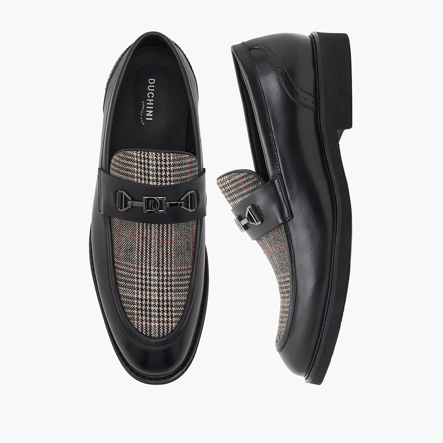 Duchini Men Slip-On Leather Loafers-men-shoes-formalshoes-image-1