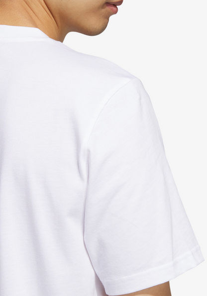 Adidas Men's Camo Short Sleeves T-shirt - HA7212-T Shirts & Vests-image-4
