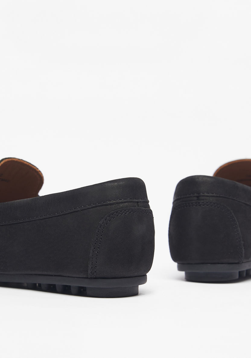 Mister Duchini Solid Slip-On Moccasins with Braid Trim Accent and Stitch Design-Boy%27s Casual Shoes-image-3