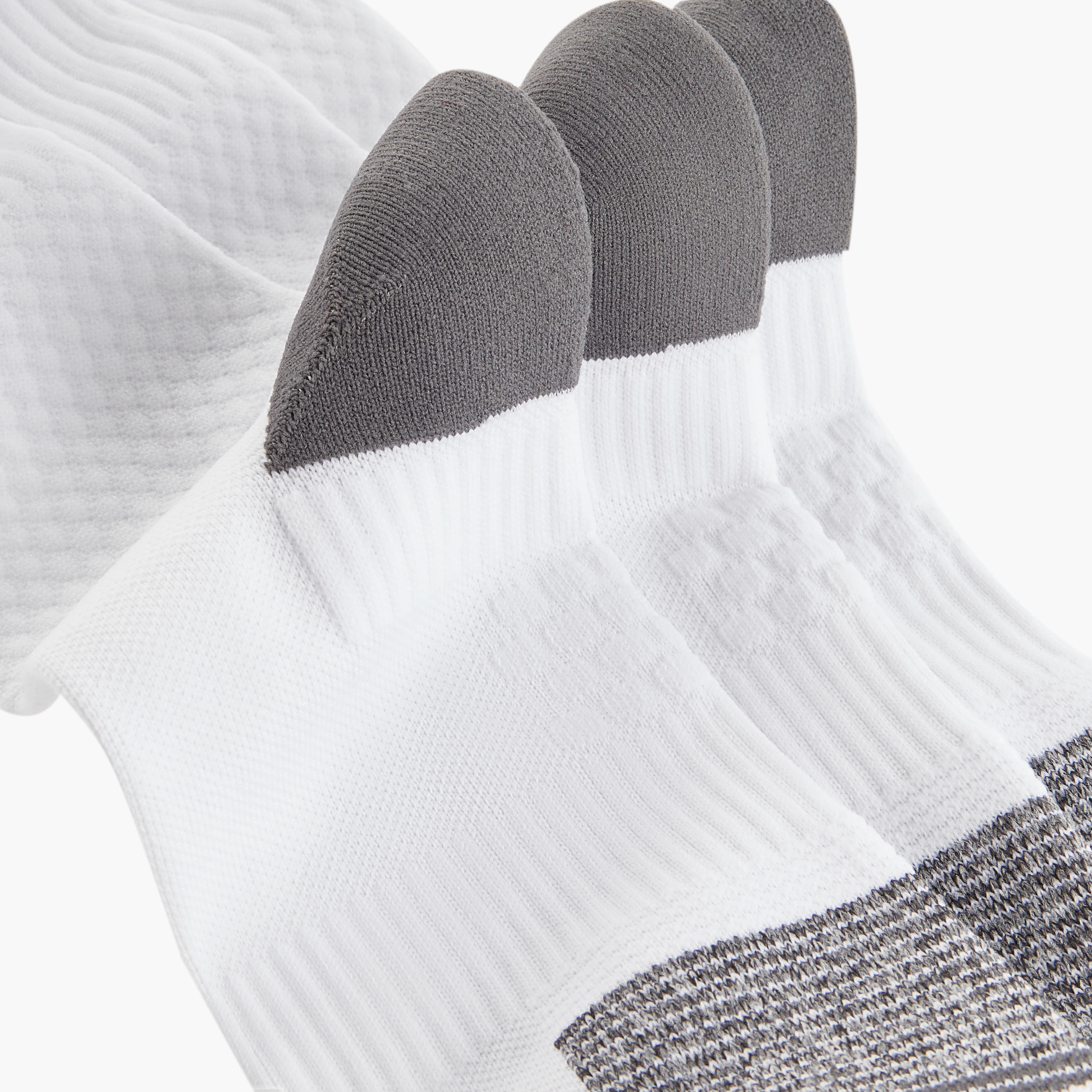 طقم جوارب غير وبرية بارزة الملمس 3 أزواج بطول ربلة الساق من كابا-men-socks-image-11