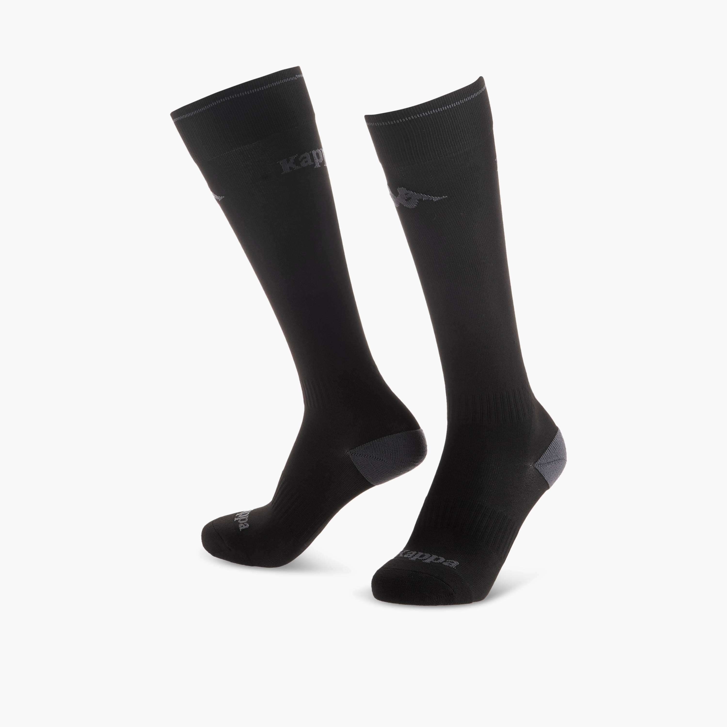Kappa Logo Print Non Terry Socks - Set of 2-men-socks-image-1
