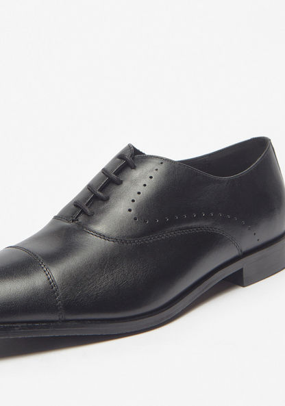 Duchini Men's Lace-Up Oxford Shoes-Oxford-image-5