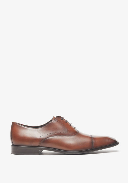 Duchini Men's Lace-Up Oxford Shoes-Oxford-image-0