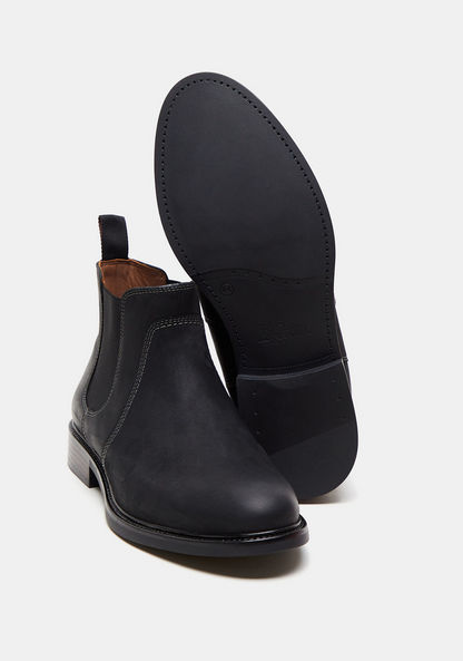 Lee Cooper Men's Chelsea Boots with Elastic Detail-Men%27s Boots-image-4