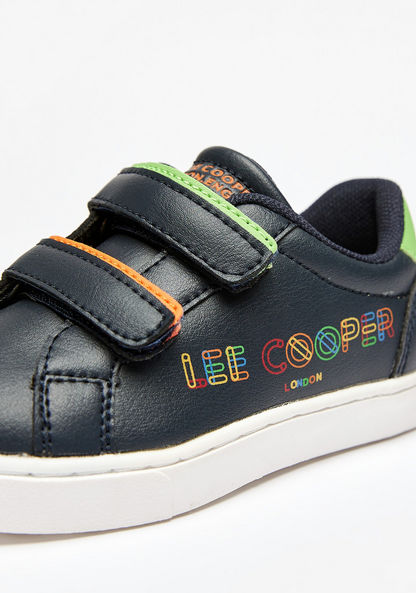 Lee Cooper Boys' Sneakers with Hook and Loop Closure-Boy%27s Casual Shoes-image-3