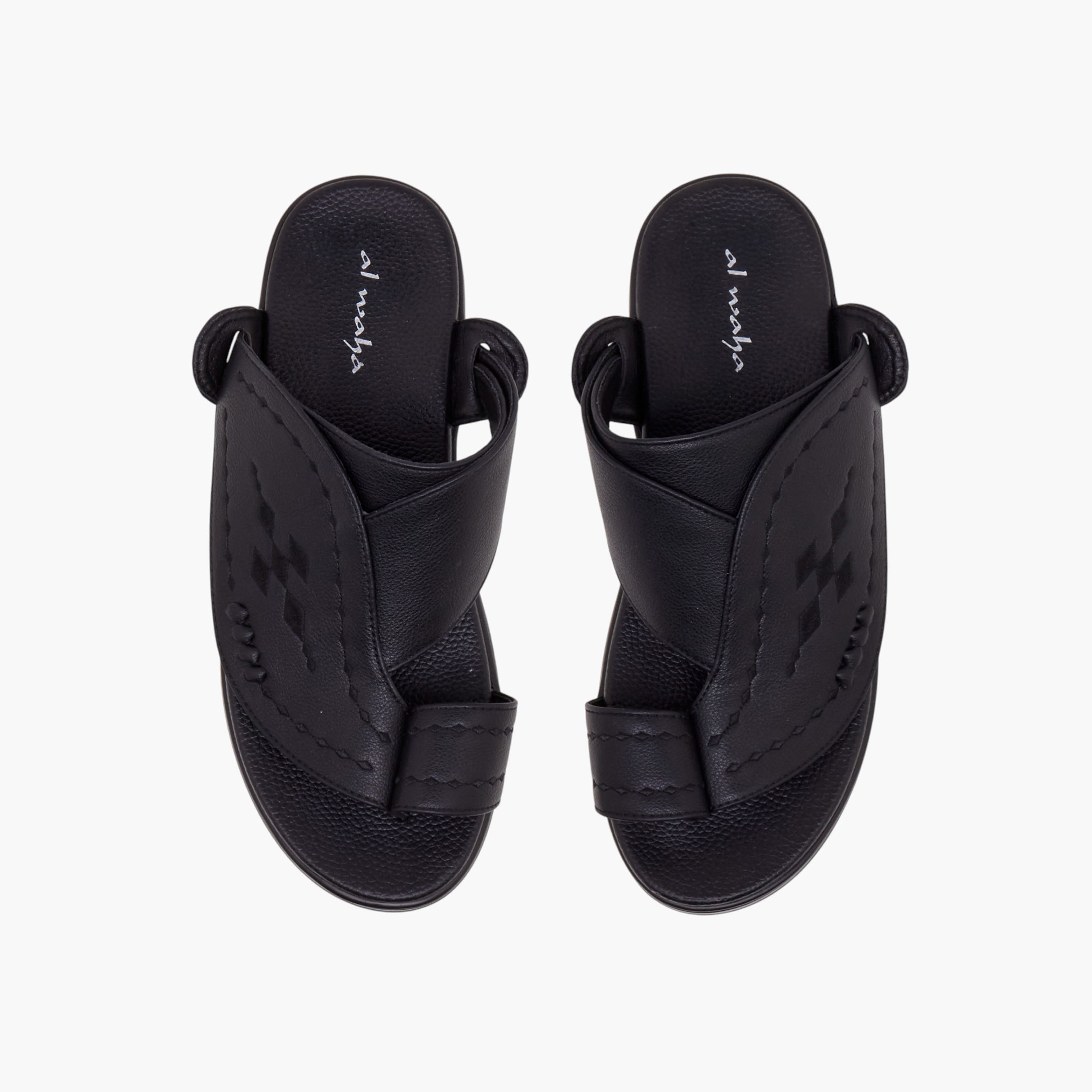 Al Waha Men Slip-On Arabic Sandals-men-shoes-sandals-image-1