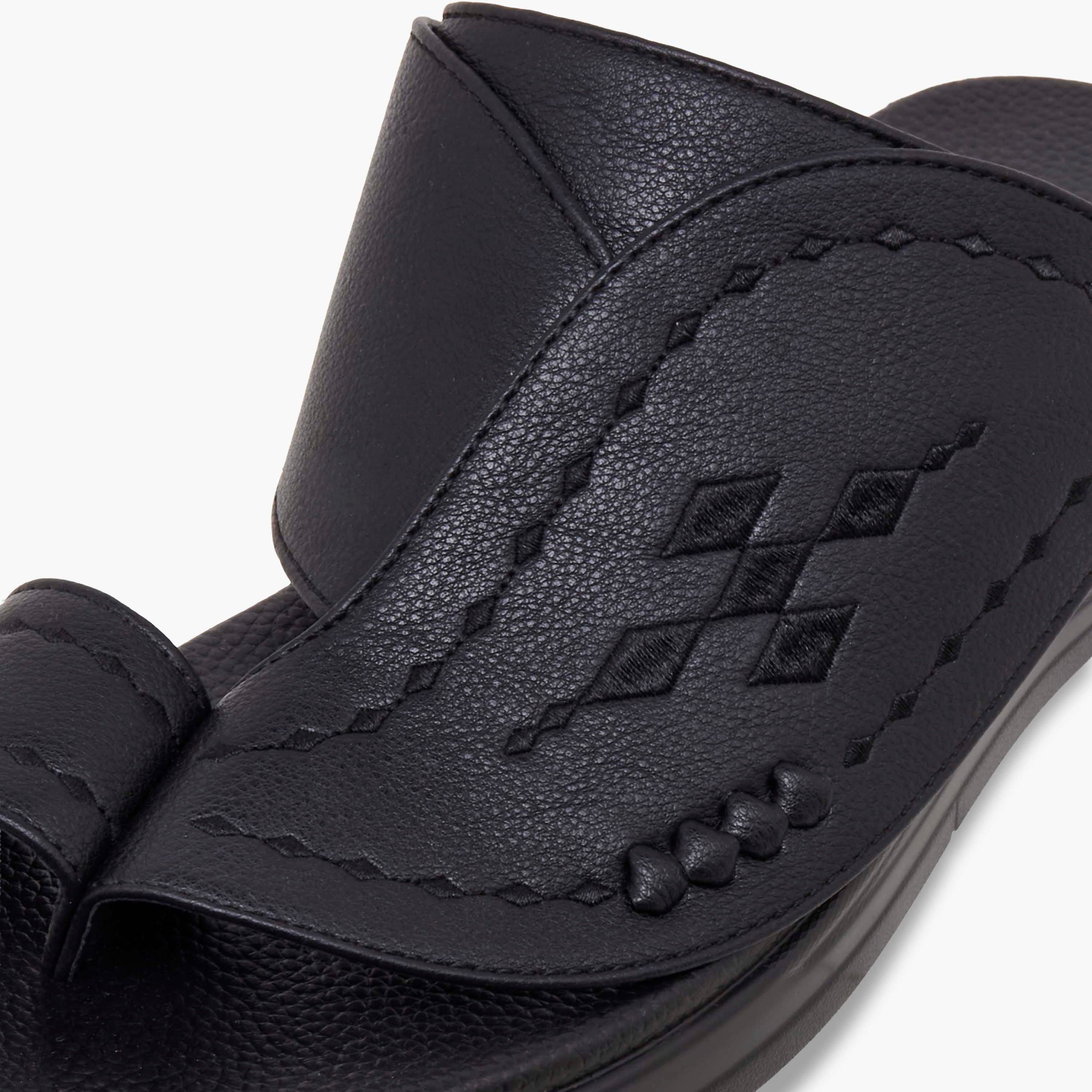 Al Waha Men Slip-On Arabic Sandals-men-shoes-sandals-image-4