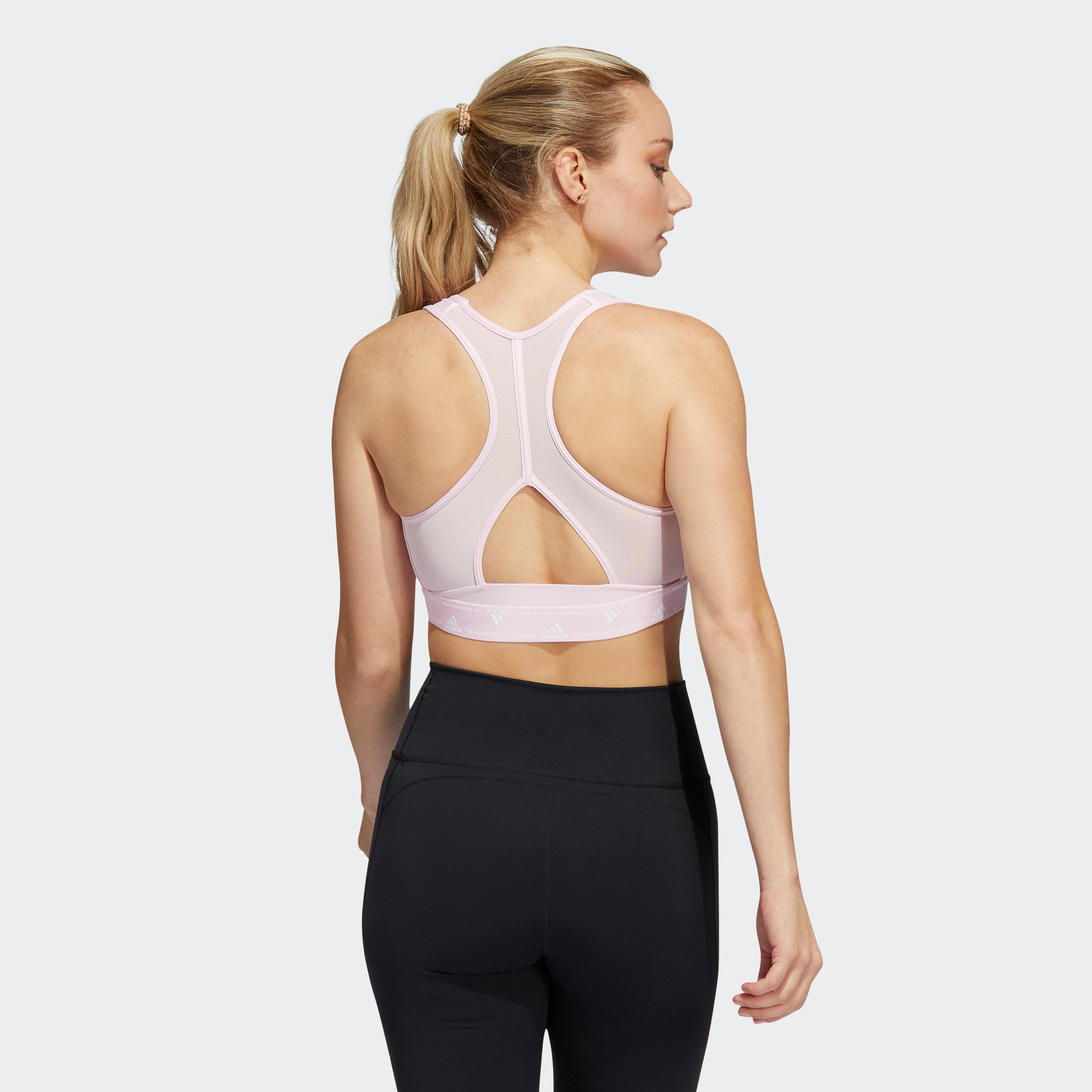Adidas Women Powerreact Training Medium-Support Sports Bra with Removable Pads| OE-sports-women-clothing-sportsbras-image-4