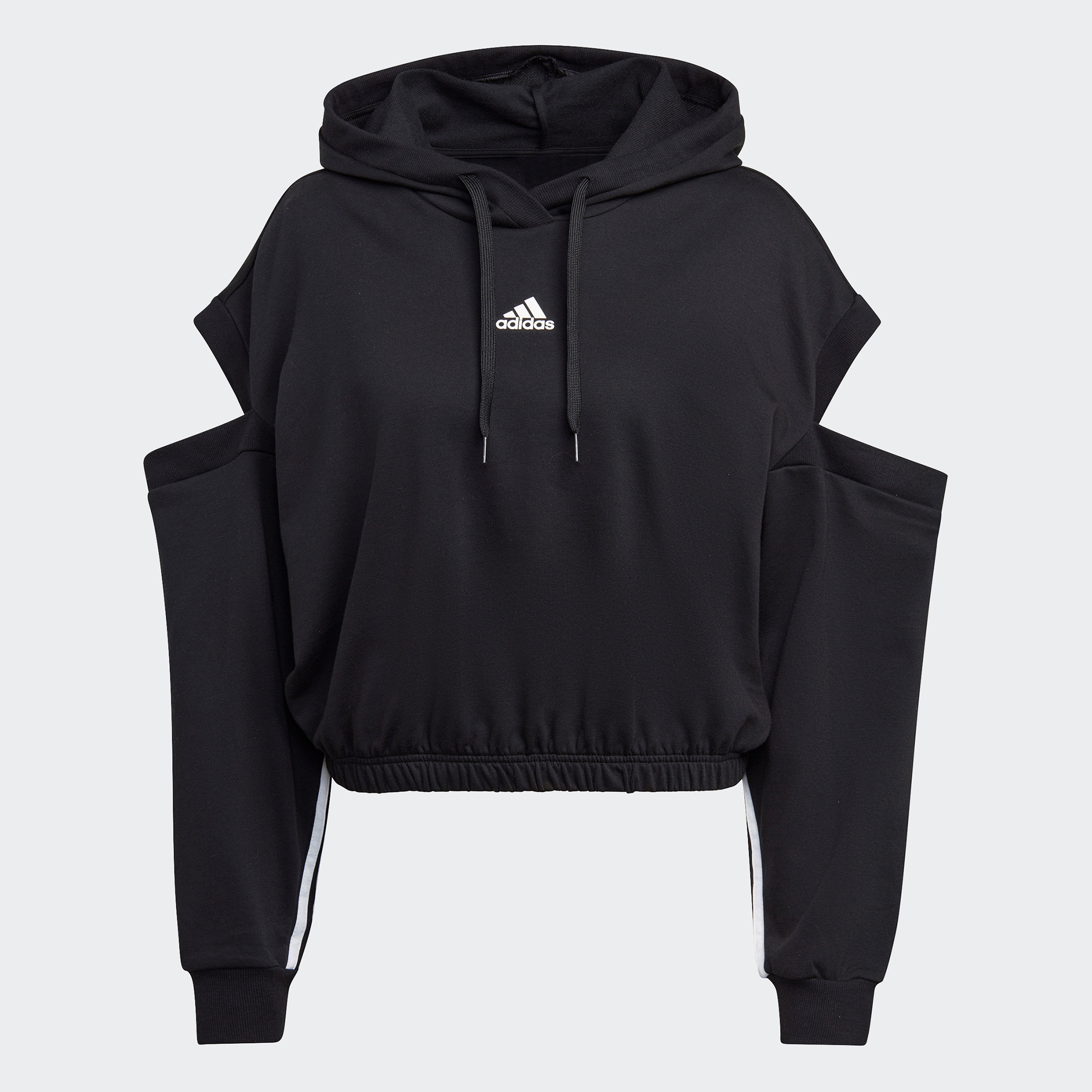 هودي نسائي بشعار من أديداس دبليو هيجلم ايج دي اس وي تي-sports-women-clothing-hoodiesandsweatshirts-image-5