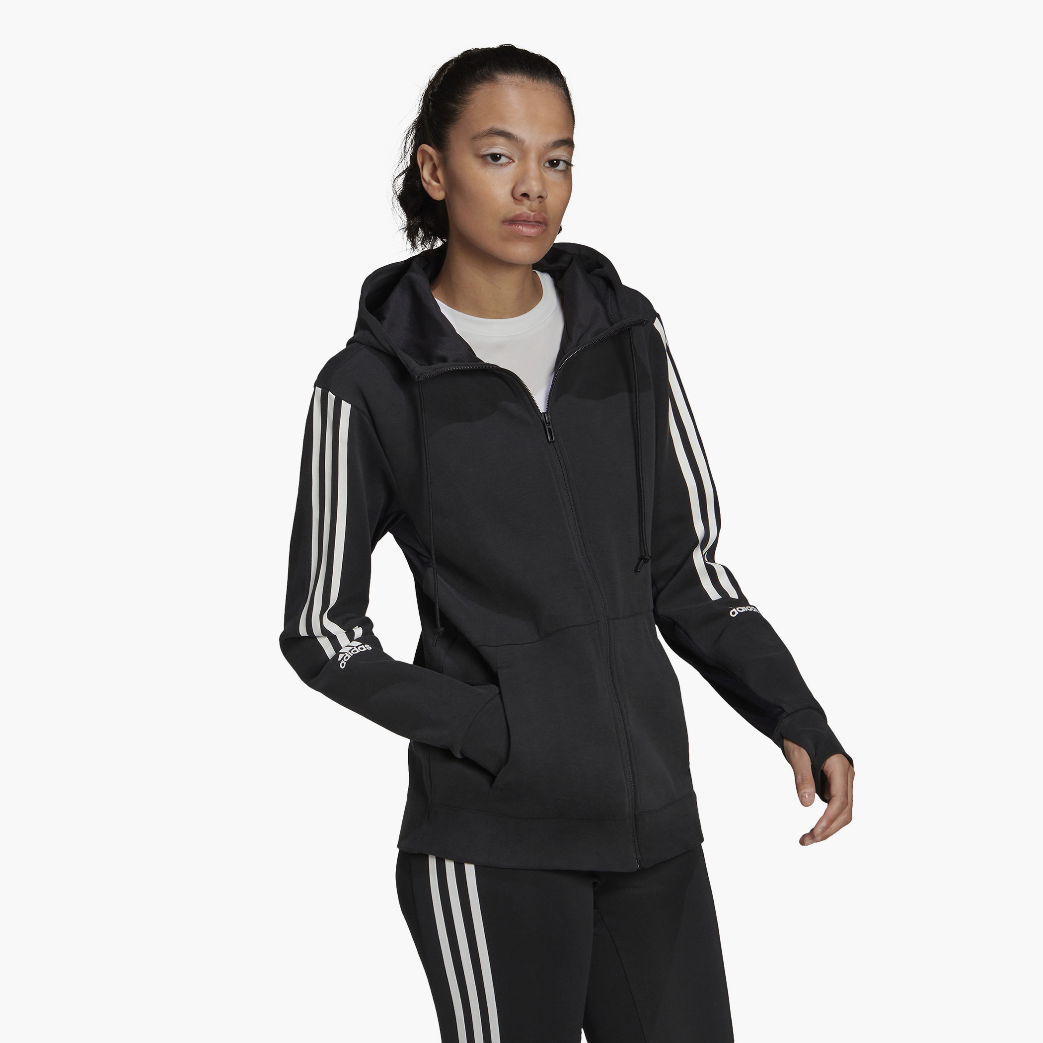 سويت شيرت نسائي من اديداس دبليو تي سي إتش دي تي-تي مع 3 خطوط-women-clothing-sportswearandactivewear-hoodiesandsweatshirts-image-1