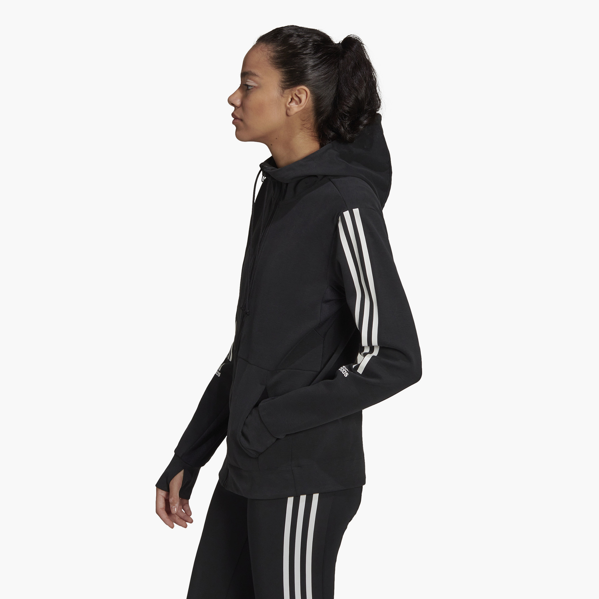 Adidas W Tc Hd Tt Women 3 Stripe Sweatshirt-women-clothing-sportswearandactivewear-hoodiesandsweatshirts-image-3
